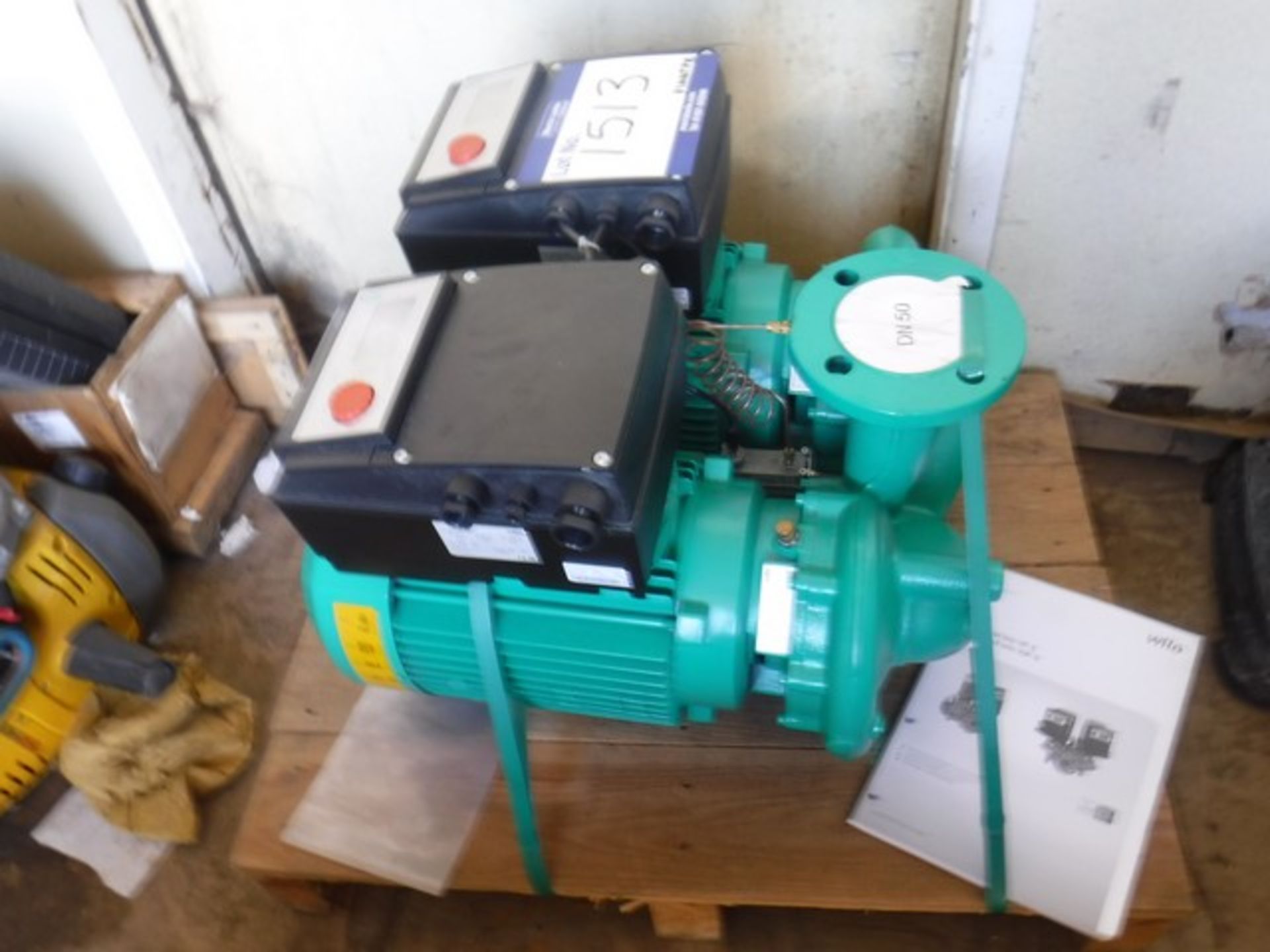 WILO VERO TWIN ELECTRONIC CIRCULATION PUMP DPE50/150-4/2 SN- 2158949 - Bild 2 aus 3