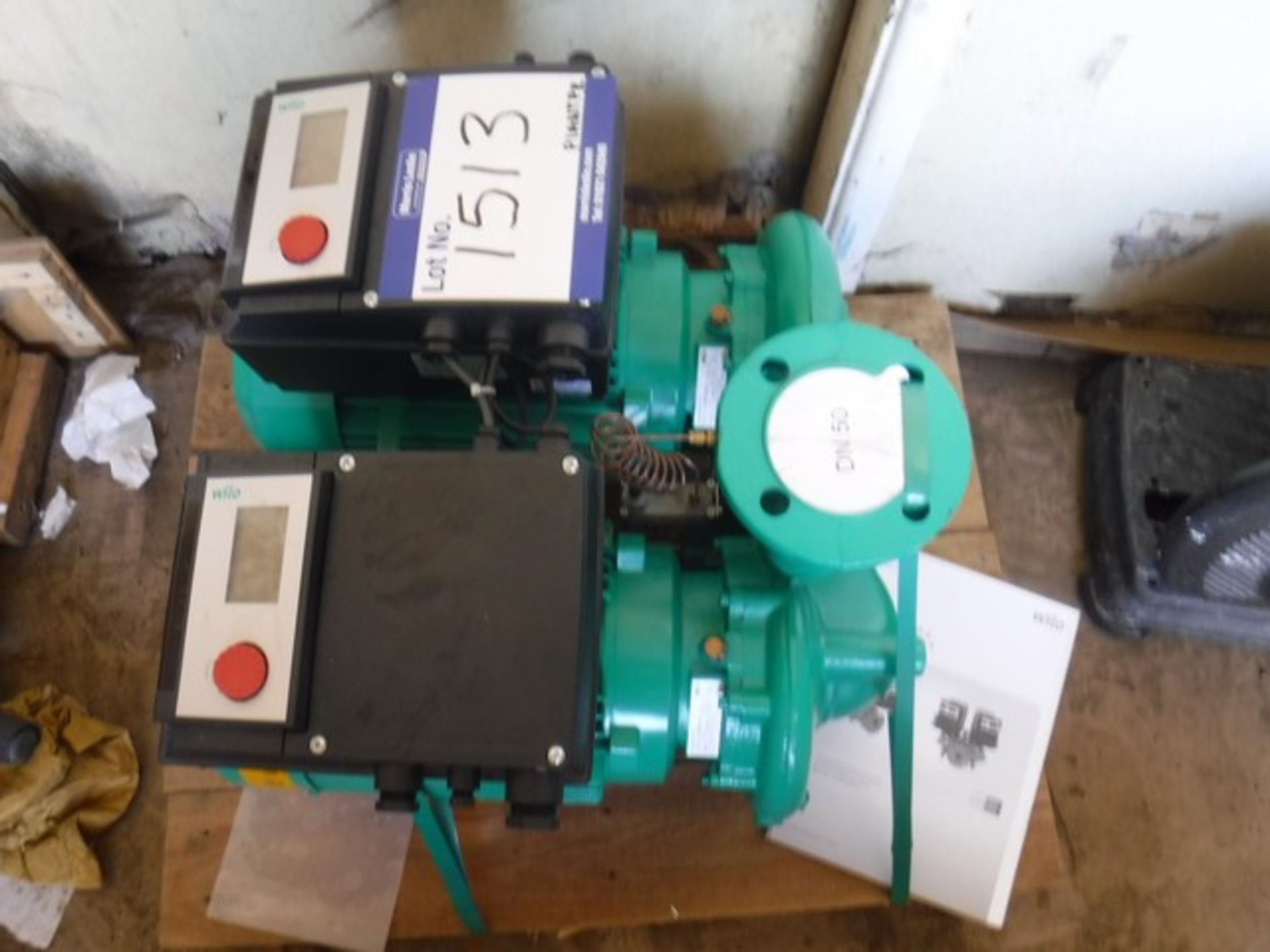 WILO VERO TWIN ELECTRONIC CIRCULATION PUMP DPE50/150-4/2 SN- 2158949