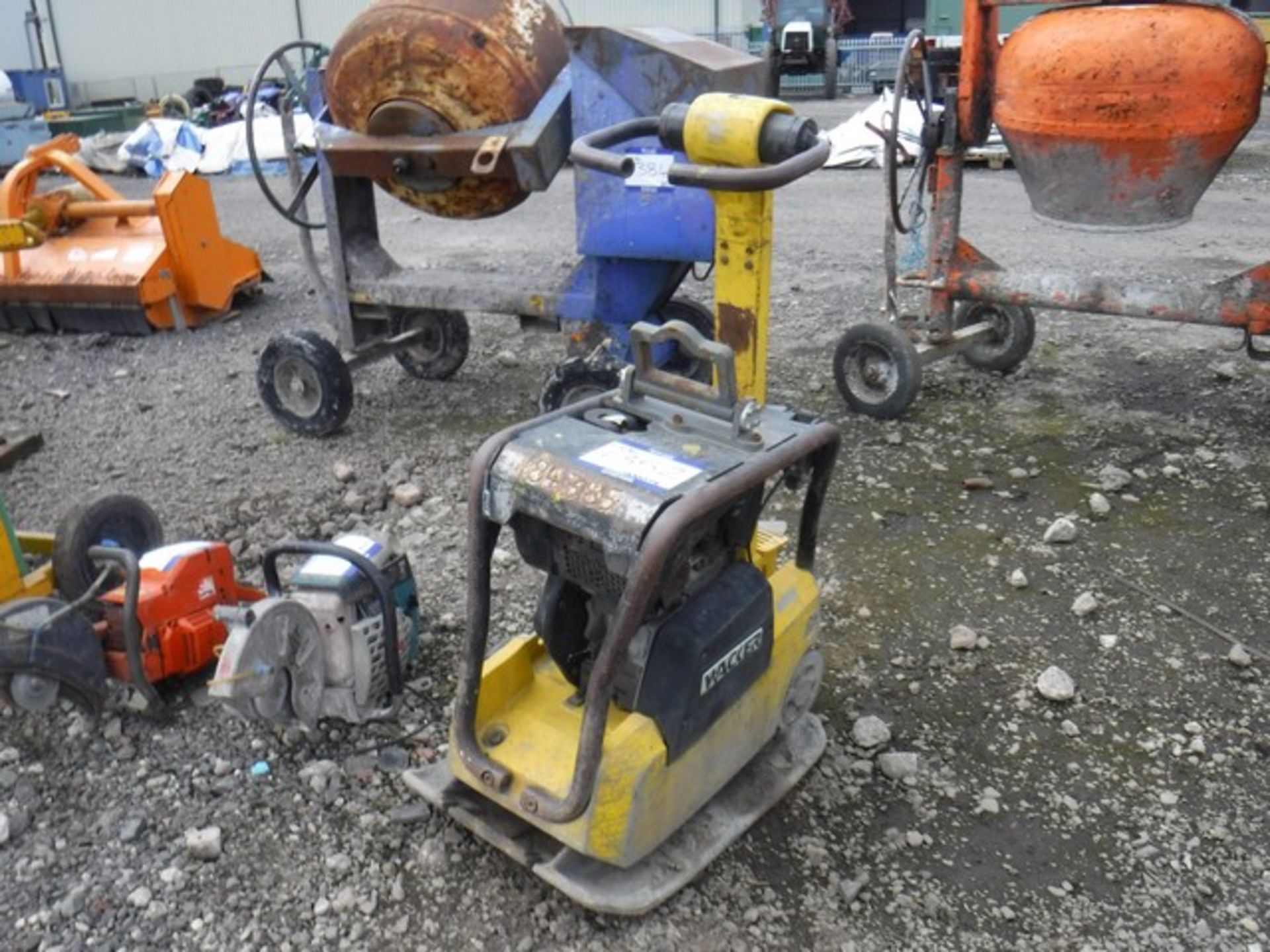 WACKER DIESEL FORWARD/REVERSE PLATE COMPACTOR SN - 184385 - Bild 2 aus 3