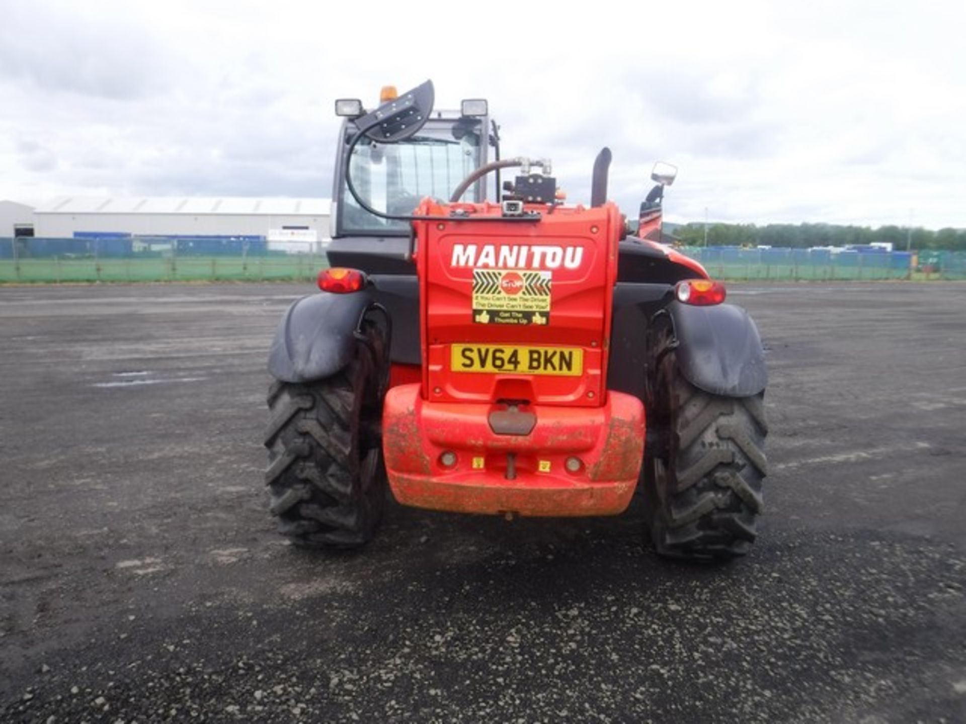 MANITOU MT1840 TELESCOPIC FORKLIFT 5413HRS (NOT VERIFIED) - Image 5 of 9