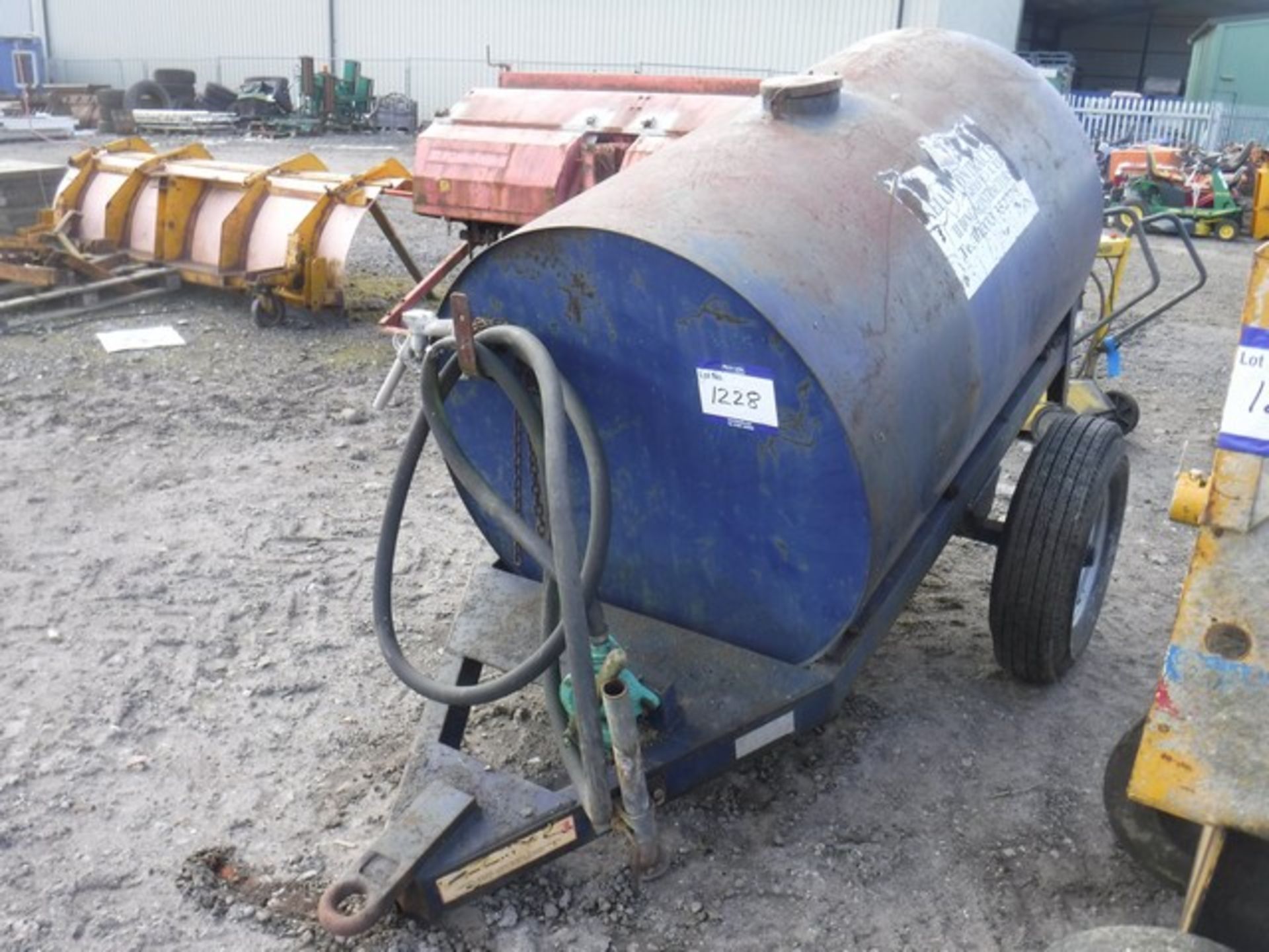 BOWSER FUEL TRAILER 5FT BY 3FT