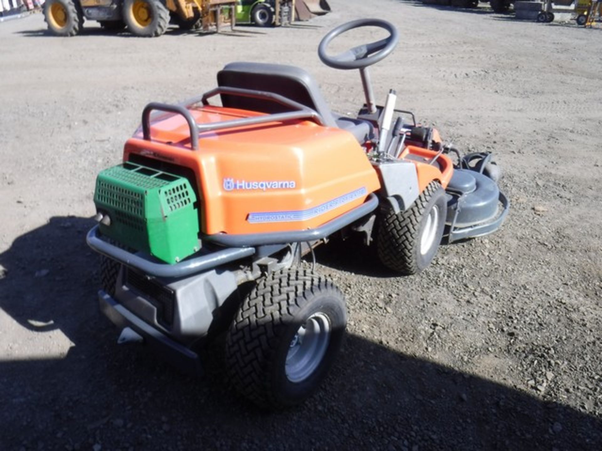 HUSQVARNA PROFLEX 18" RIDE ON MOWER 3571 HOURS - Image 4 of 6