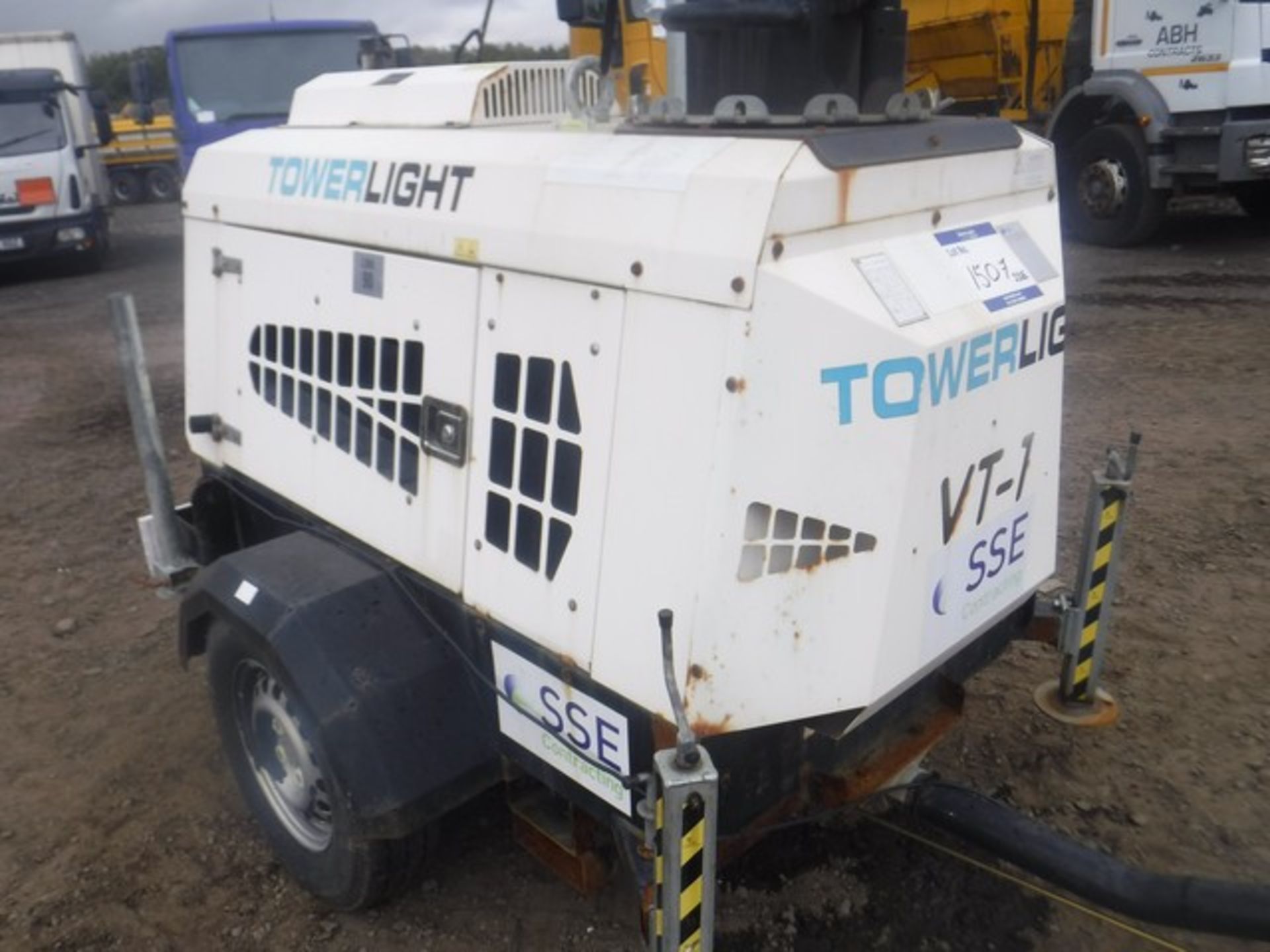 LIGHTING TOWER 2012 - 767HRS (NOT VERIFIED) MODEL - VT1230V-1087 SN - 1204492 - Image 3 of 14