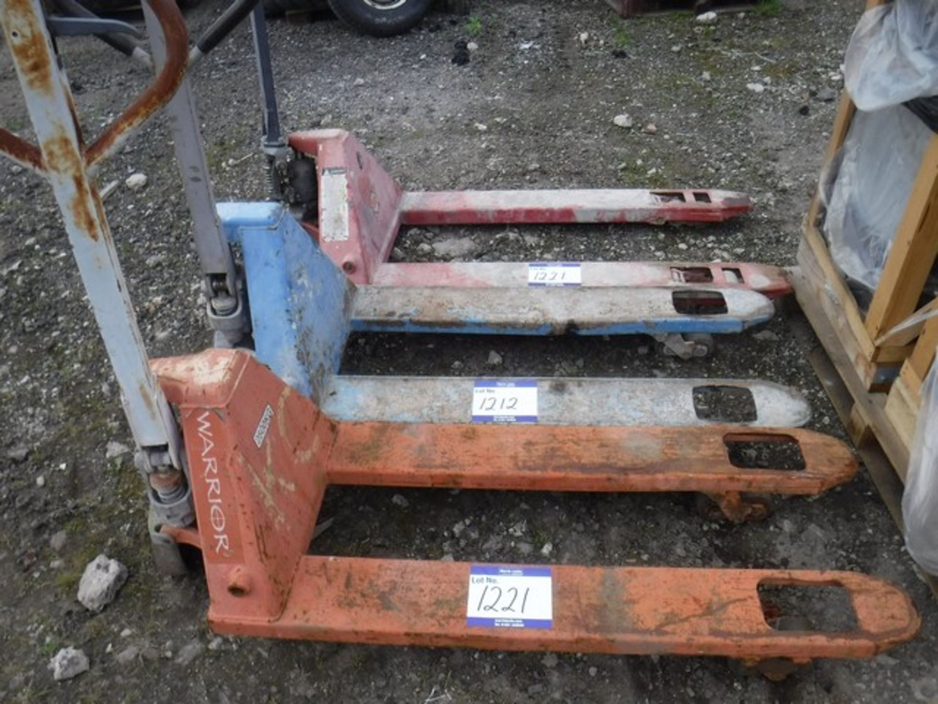 3X PALLET TRUCKS