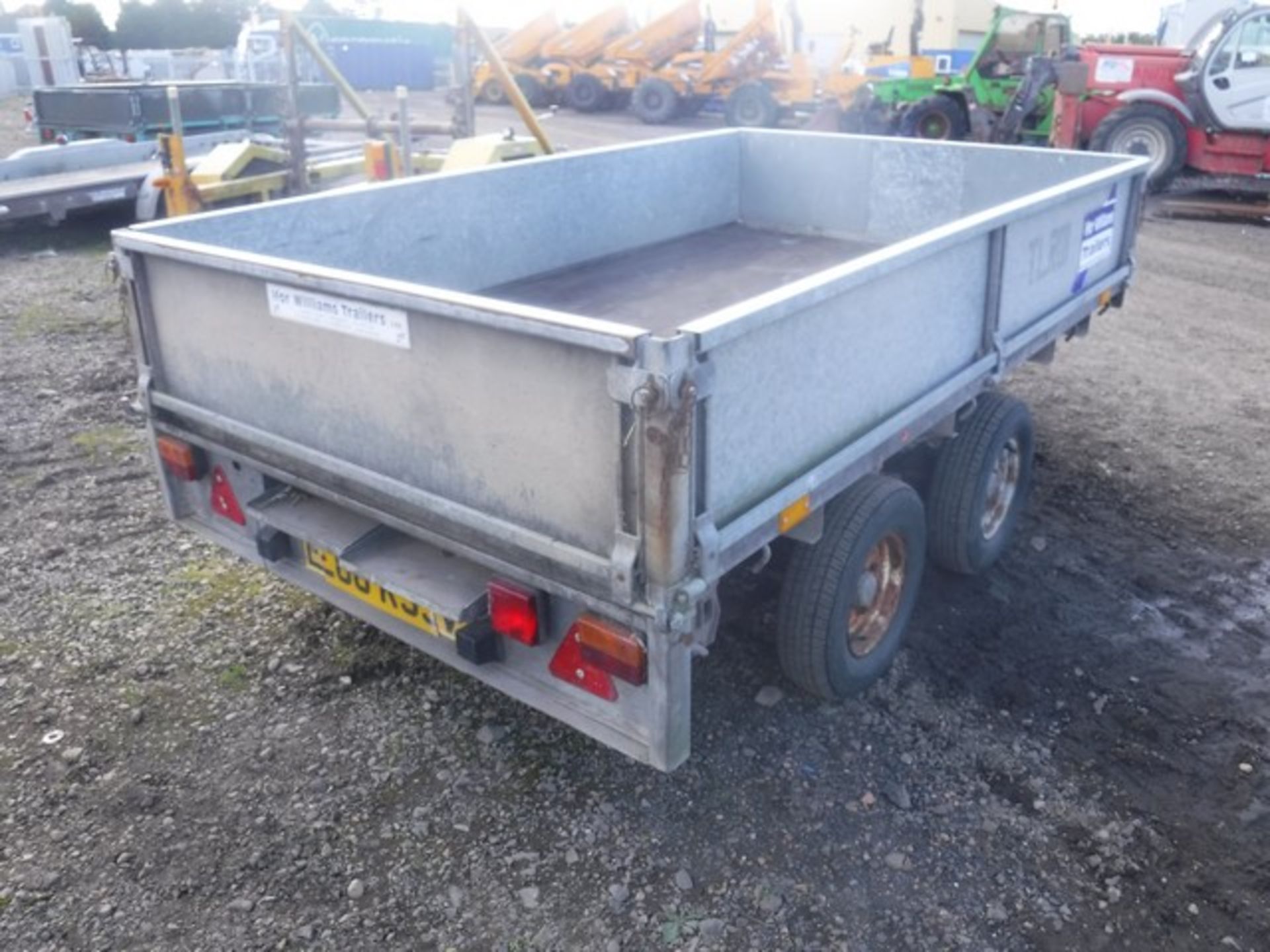 IFOR WILLIAMS TRAILER TWIN WHEELS 9FTx6FT DROPSIDE BODY SN - SCK40000020339474 - Image 5 of 7