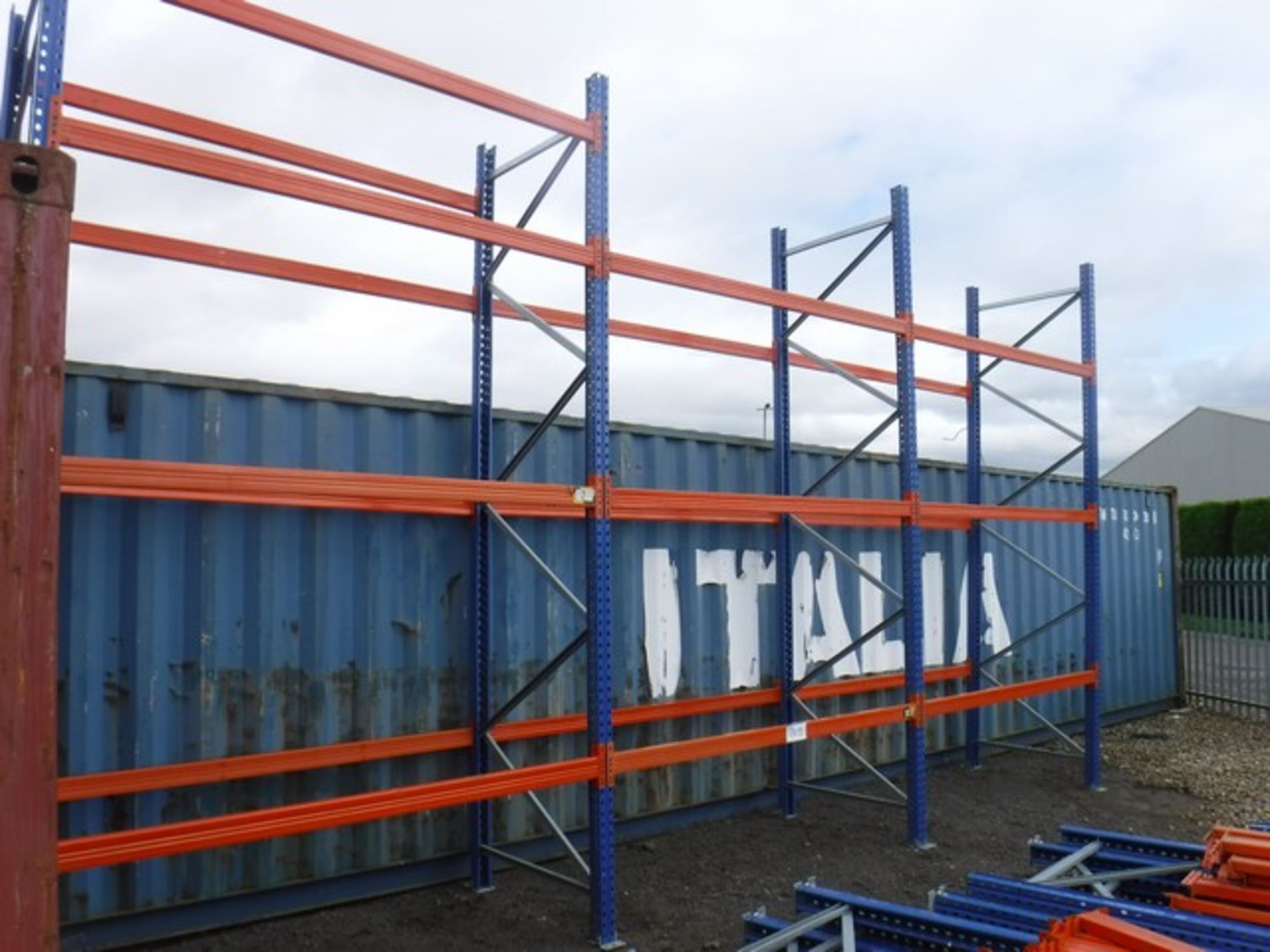 INDUSTRIAL RACKING - 4 x FRAME, 20 x BEAMS, 3 x BAYS - Image 2 of 3