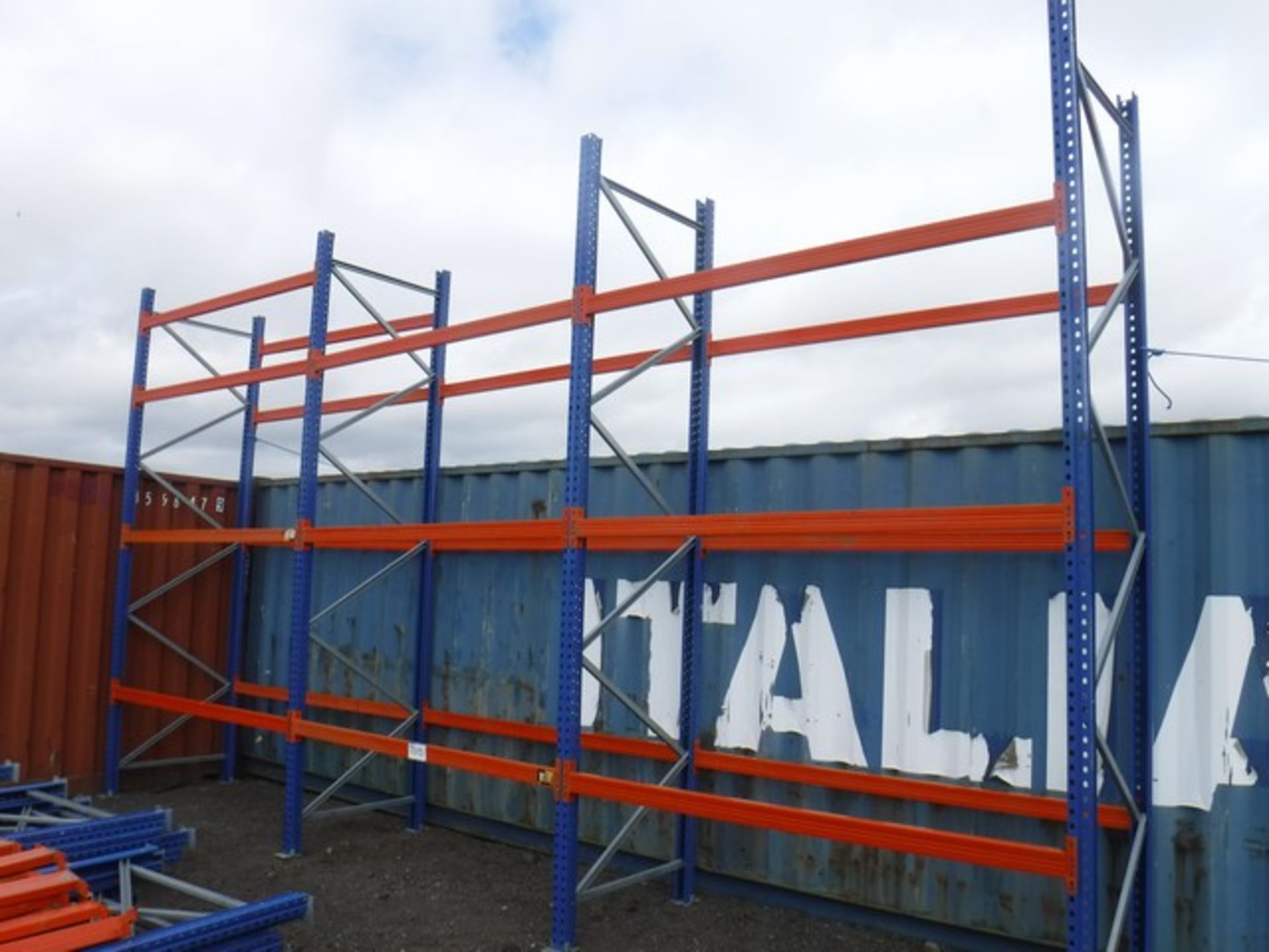 INDUSTRIAL RACKING - 4 x FRAME, 20 x BEAMS, 3 x BAYS - Image 3 of 3