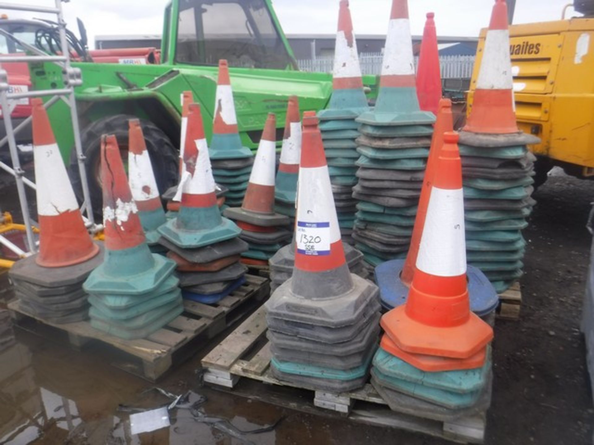 ROAD CONES x150 APPROX