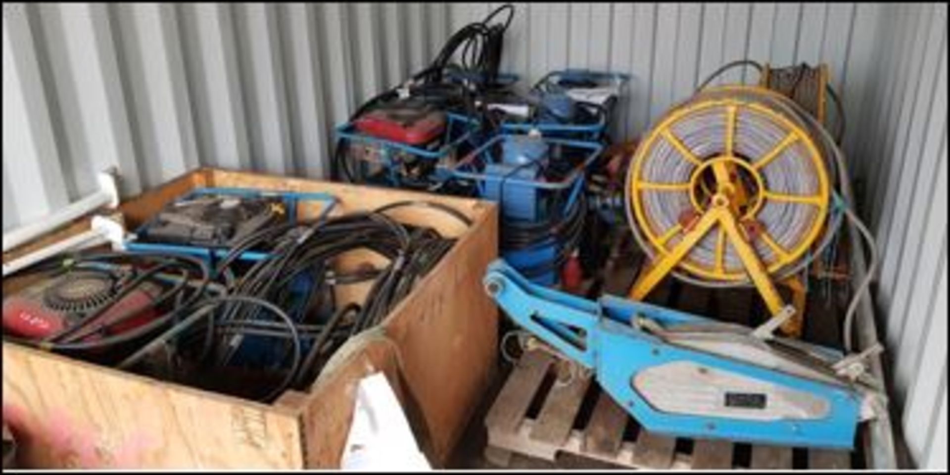 TRACTEL HYDRAULIC SUPERTIRFOR SYSTEM 9 x TIRFORS 6 x POWER PACKS 3 x WIRE REELS