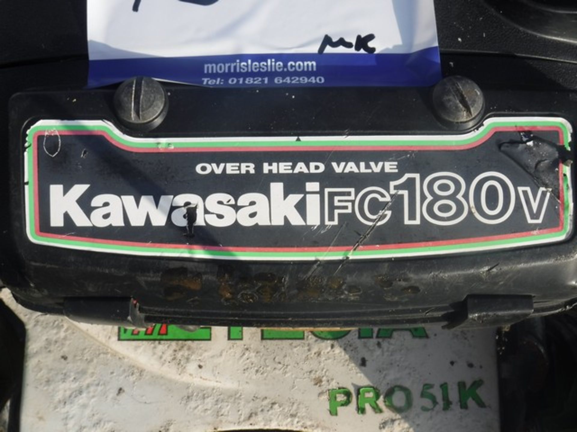 ETESIA MOWER KAWASAKI FC180V OVER HEAD VALVE ENGINE - Image 3 of 6