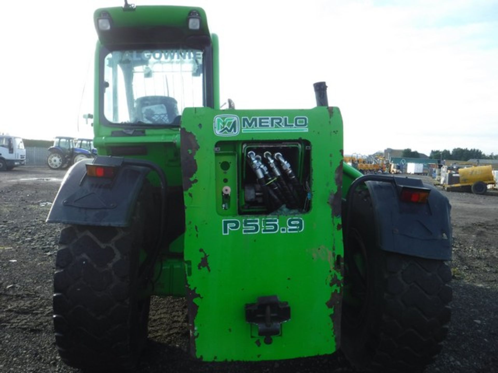 MERLO P55.9 TELEHANDLER - SV09CHO 6473 HRS (NOT VERIFIED) - Image 3 of 8