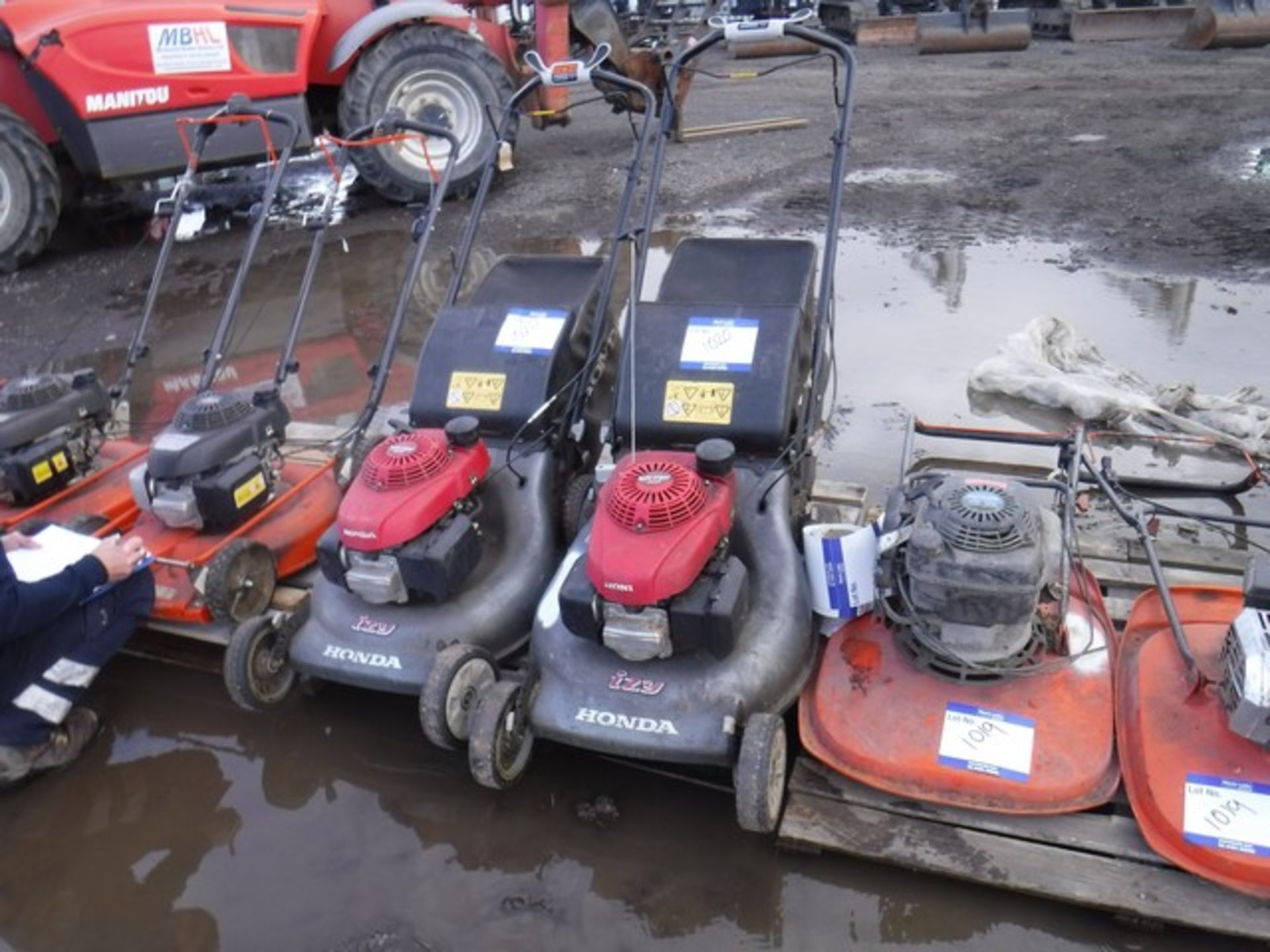 HONDA IZY PUCH MOWER x2