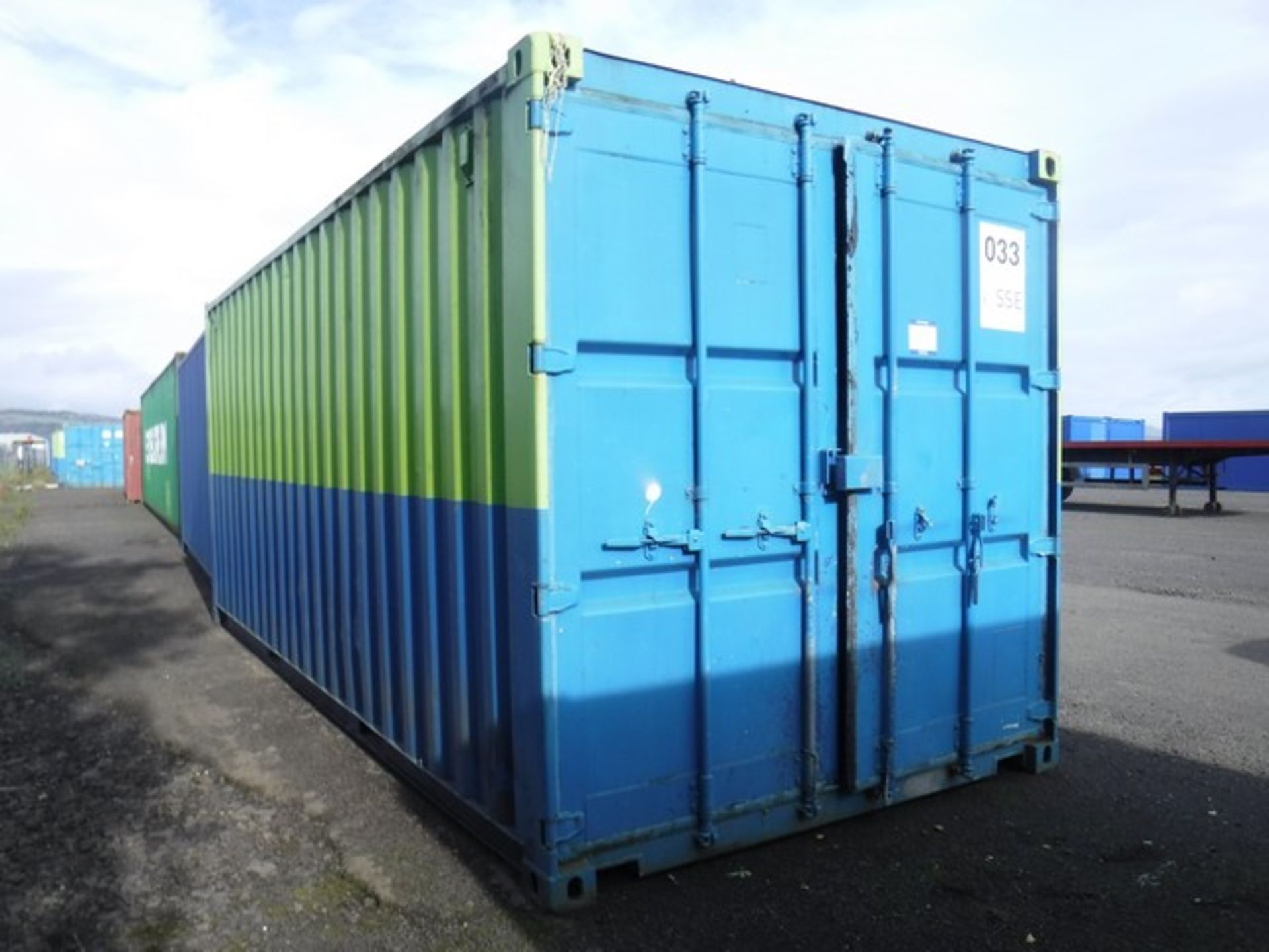 SHIPPING CONTAINER 20FT **NO KEYS** - Image 2 of 4