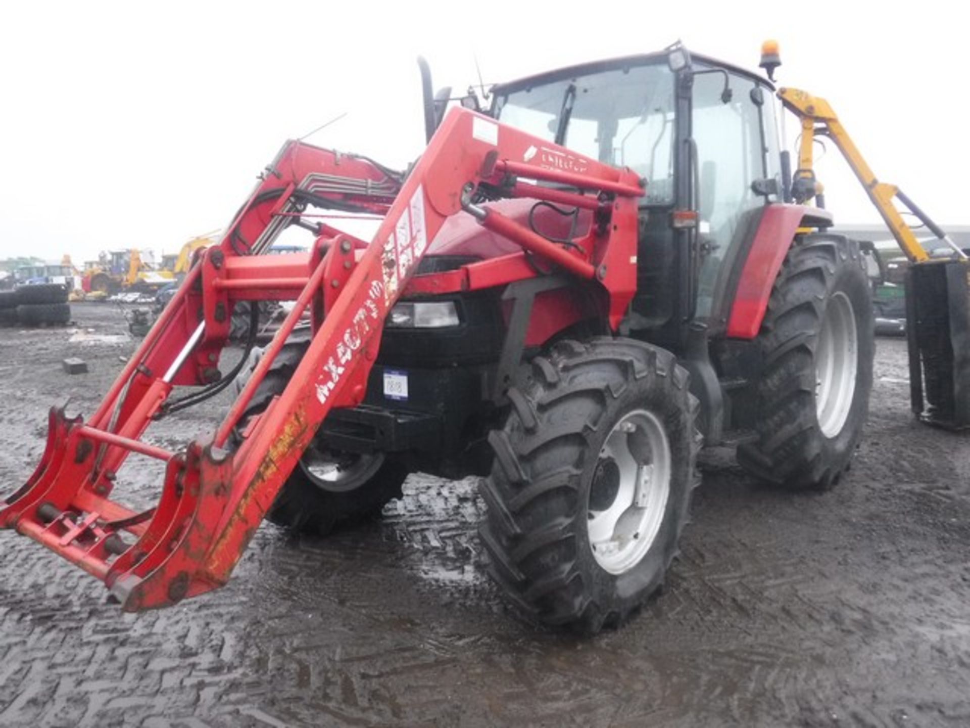 CASE CX90 TRACTOR C/W LOADER 6646 hrs (NOT VERIFIED) YEAR 2000 REG - Y418EBB SERIAL NO - JKJ246353 - Image 2 of 6