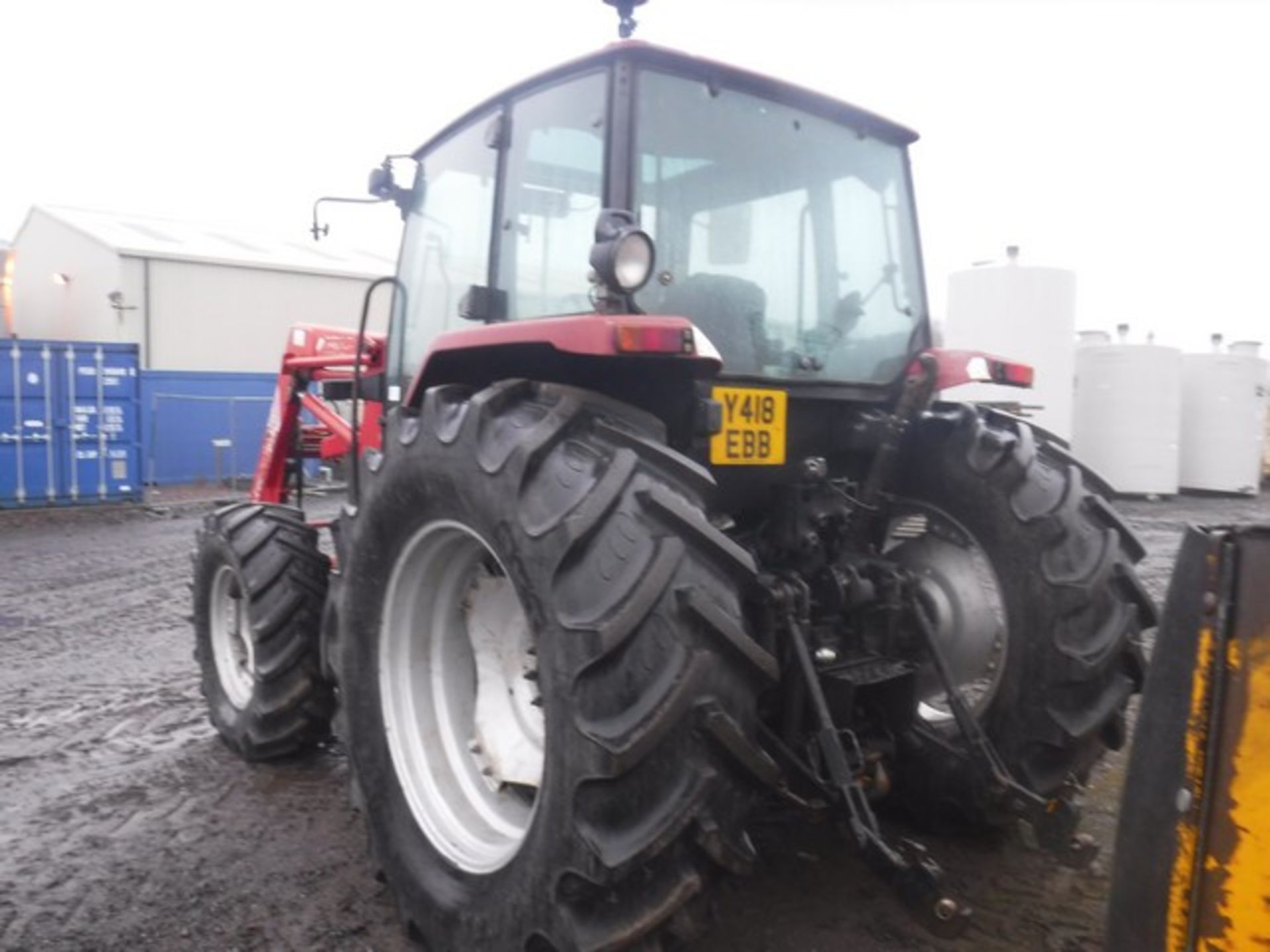 CASE CX90 TRACTOR C/W LOADER 6646 hrs (NOT VERIFIED) YEAR 2000 REG - Y418EBB SERIAL NO - JKJ246353 - Image 3 of 6
