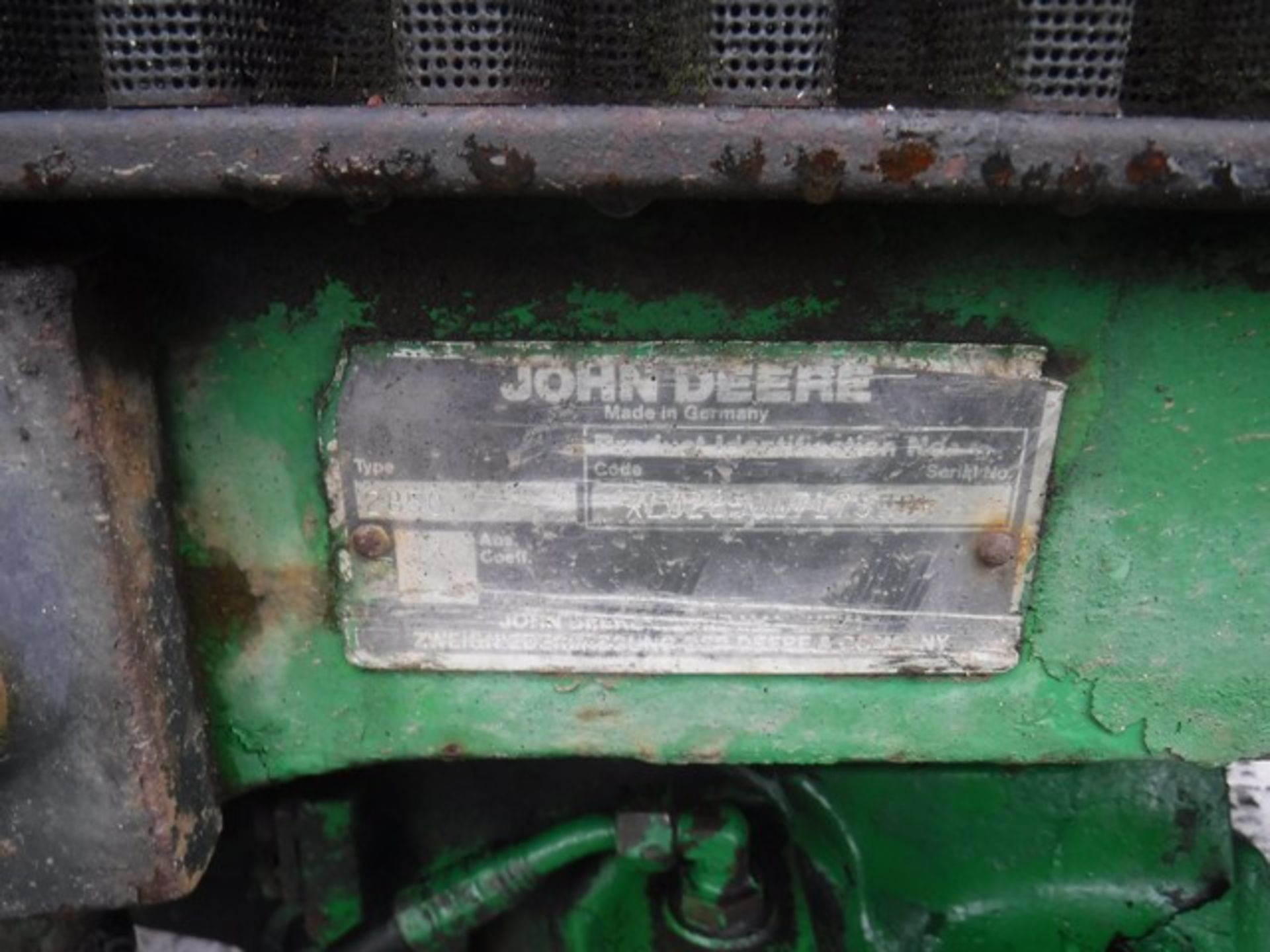 JOHN DEERE 2850 - 3995cc - Image 3 of 7