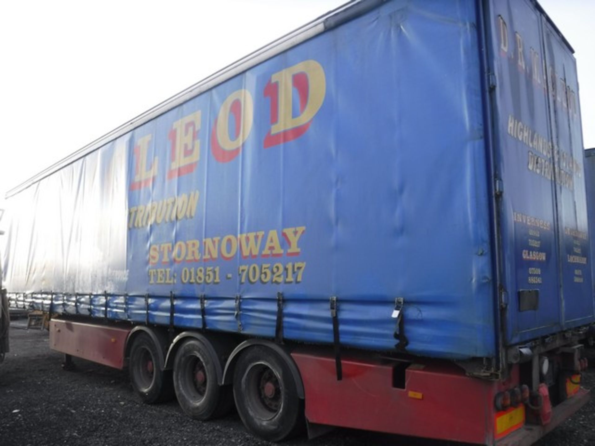 SDC TRIAXLE CURTAIN SIDED ON AIR TRAILER YEAR 2007 REG - C229049 MOT 30.11.19 - Image 6 of 7