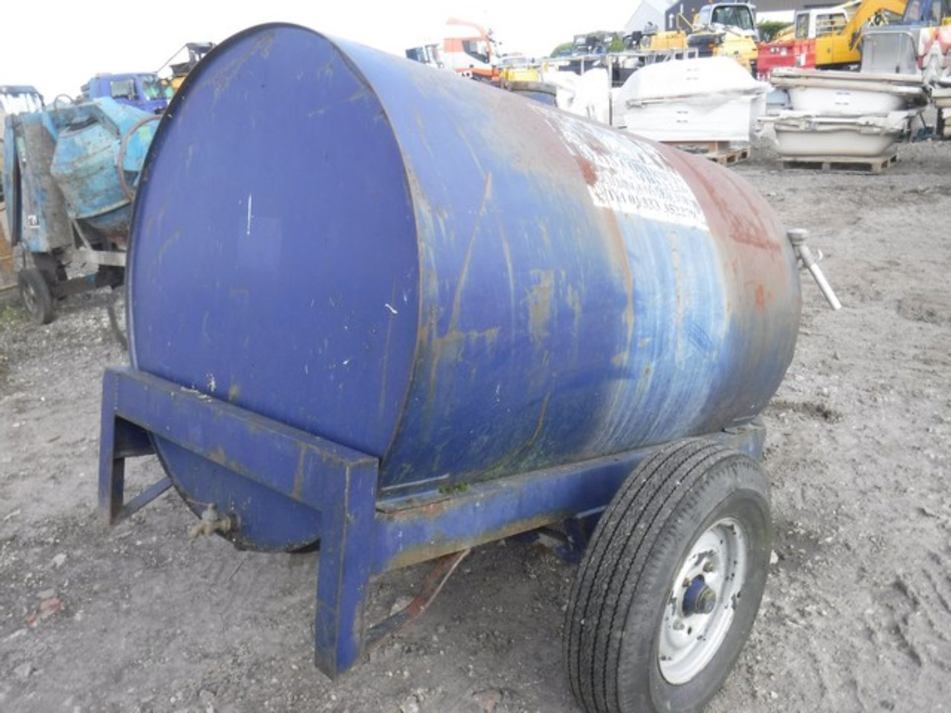 BOWSER FUEL TRAILER 5FT BY 3FT - Image 4 of 4