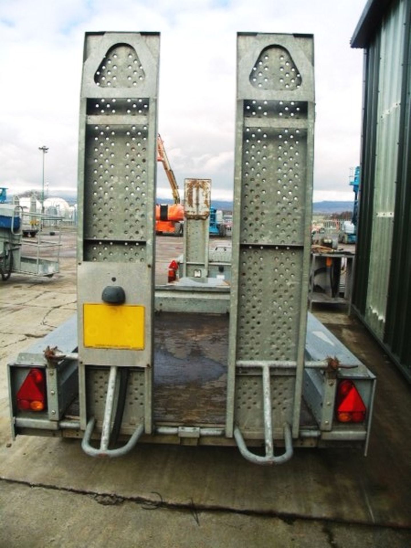 2011 IFOR WILLIAMS 4.5' x 8' plant trailer GX84. S/N SCK6000805995548. - Bild 2 aus 4