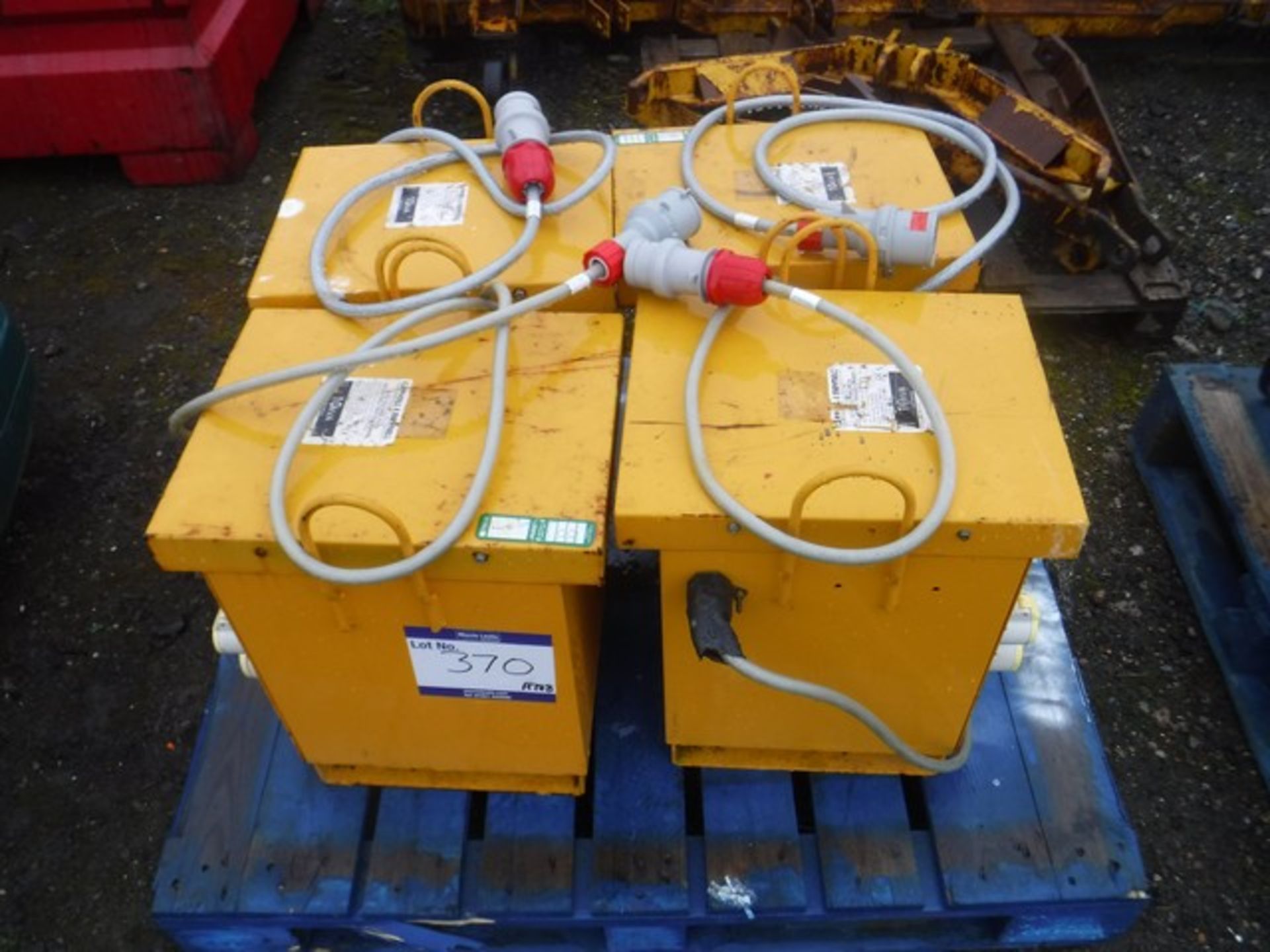 4 x 10 KVA 110 volt transformers, 4 x 16 amp outlets, 2 x 32 amp outlets