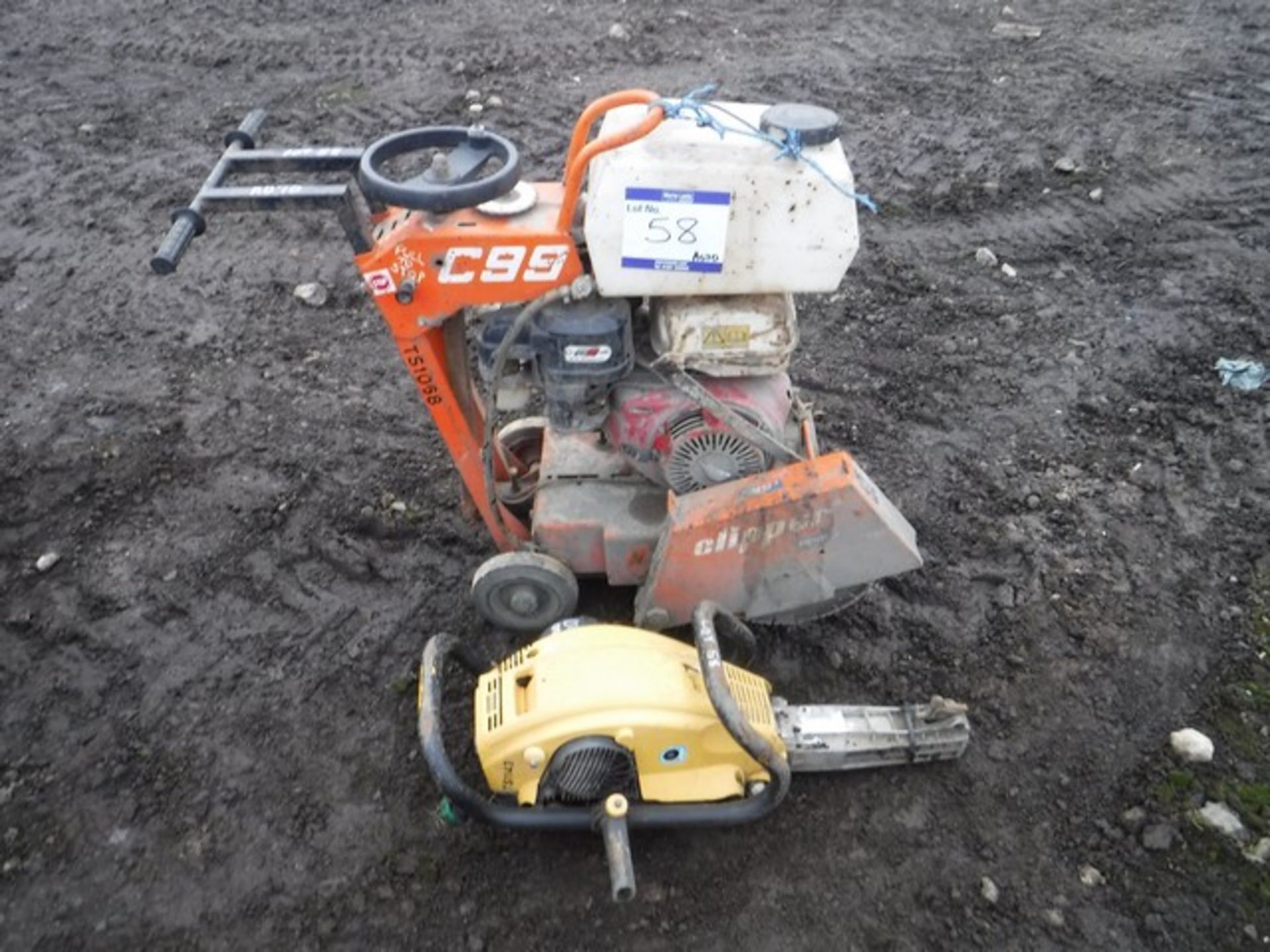CLIPPER C99 roadsaw & Cobra jack hammer, both spares or repairs only.