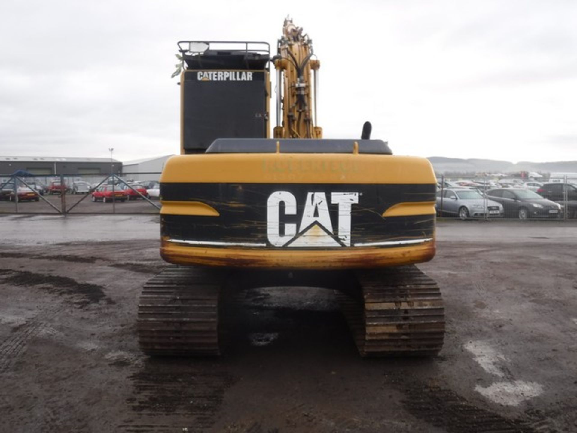 CAT 312BL excavator c/w 1.2m bucket, 700mm pads, chains & sprockets, piped, hyd. q/hitch - Image 3 of 8