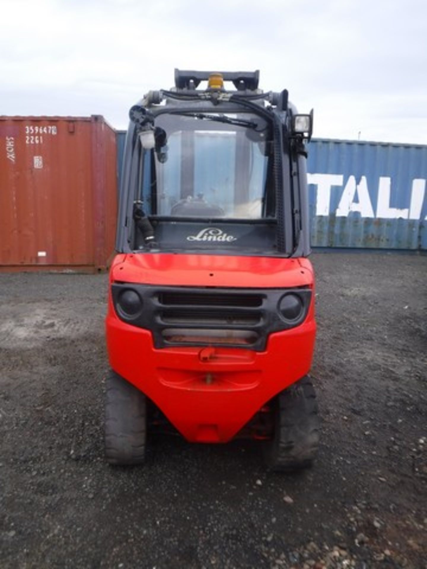 2004 LINDE H30 Duplex mast-sideshift. **DRIVE PROBLEM** have to bridge solenoid. 23961 hrs - Bild 4 aus 6