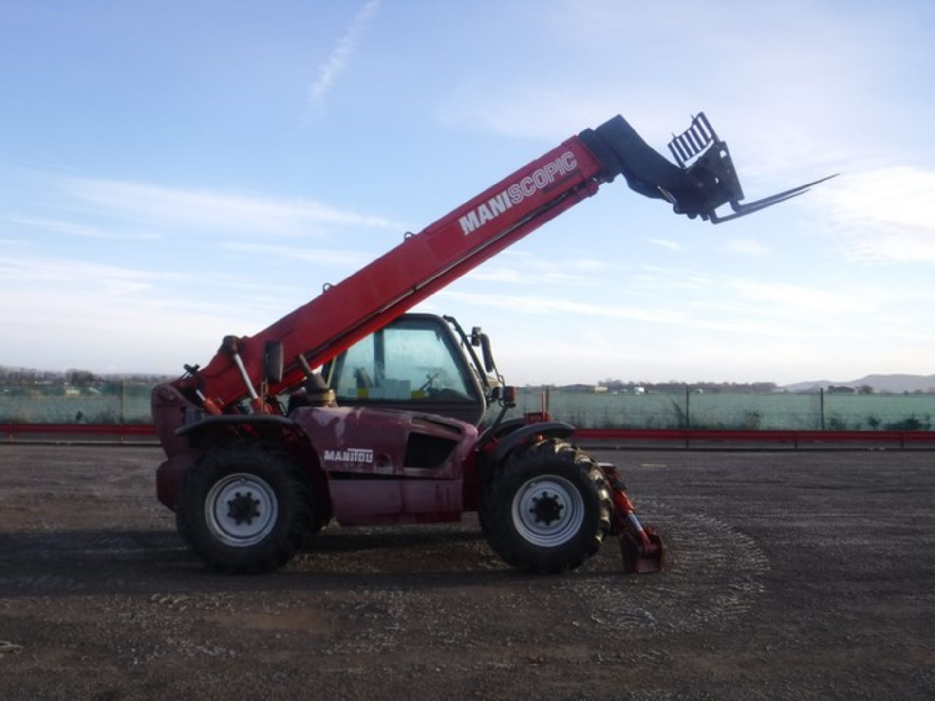 2006 MANITOU MT1534 telehandler c/w pallet forks. CE marked. Lift capacity 3500kg. Max reach 14mReg - Image 3 of 9