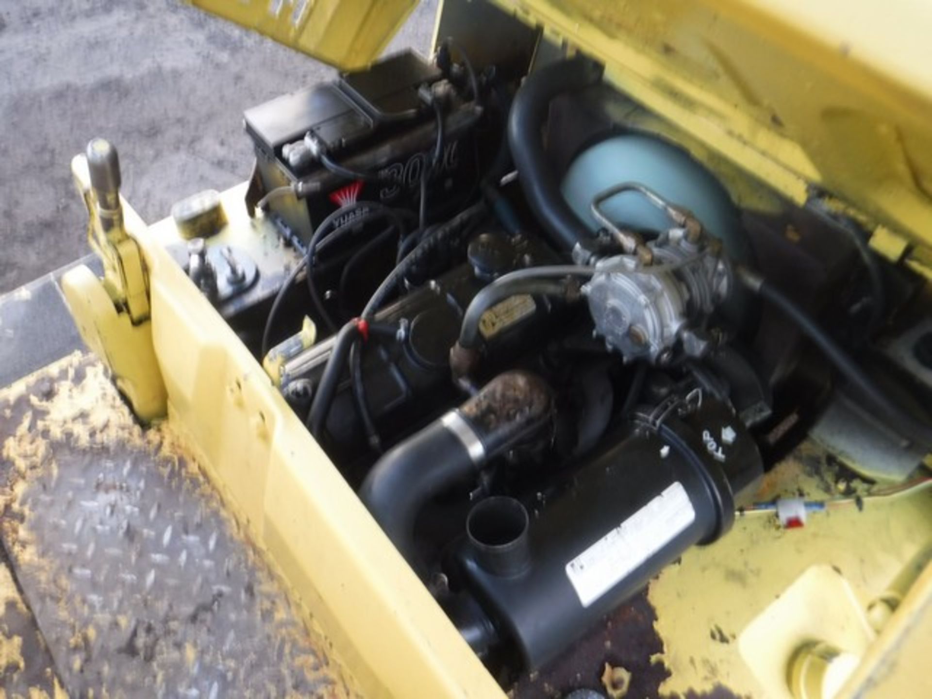 1989 HYSTER H2.50XL 2.5 tone gas forklift c/w side shift. S/NA177B36136K 650hrs (not verified) - Image 8 of 11