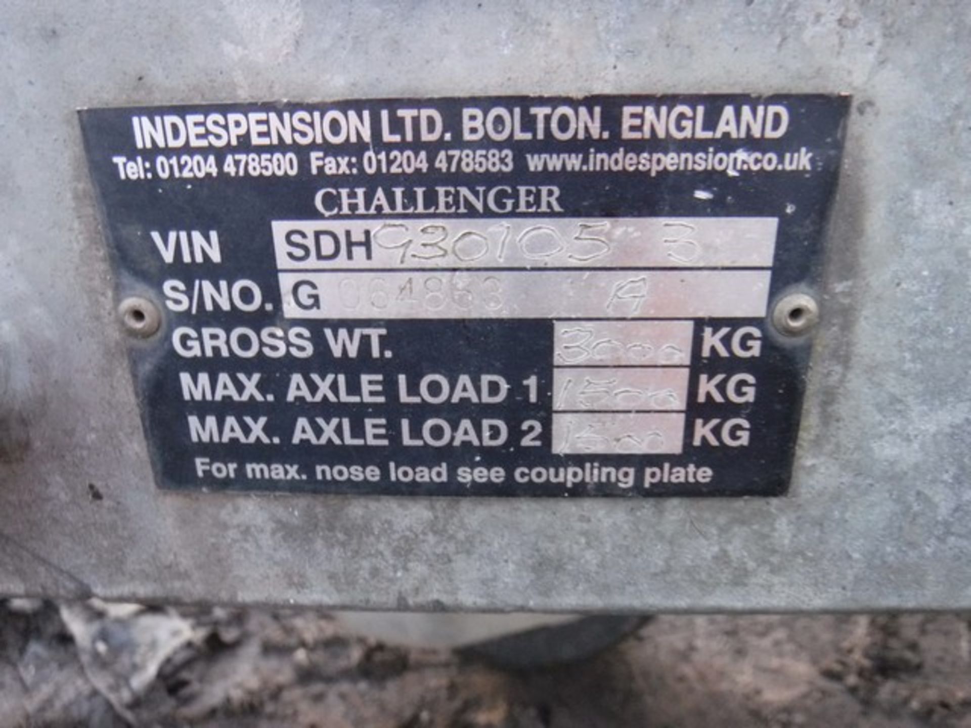 FG WILSON LCH 60 KVA generator on twin axle trailer ID 60.15 S/N FGWPEP03LD-OA11893. 1194hrs. Asset - Image 7 of 8