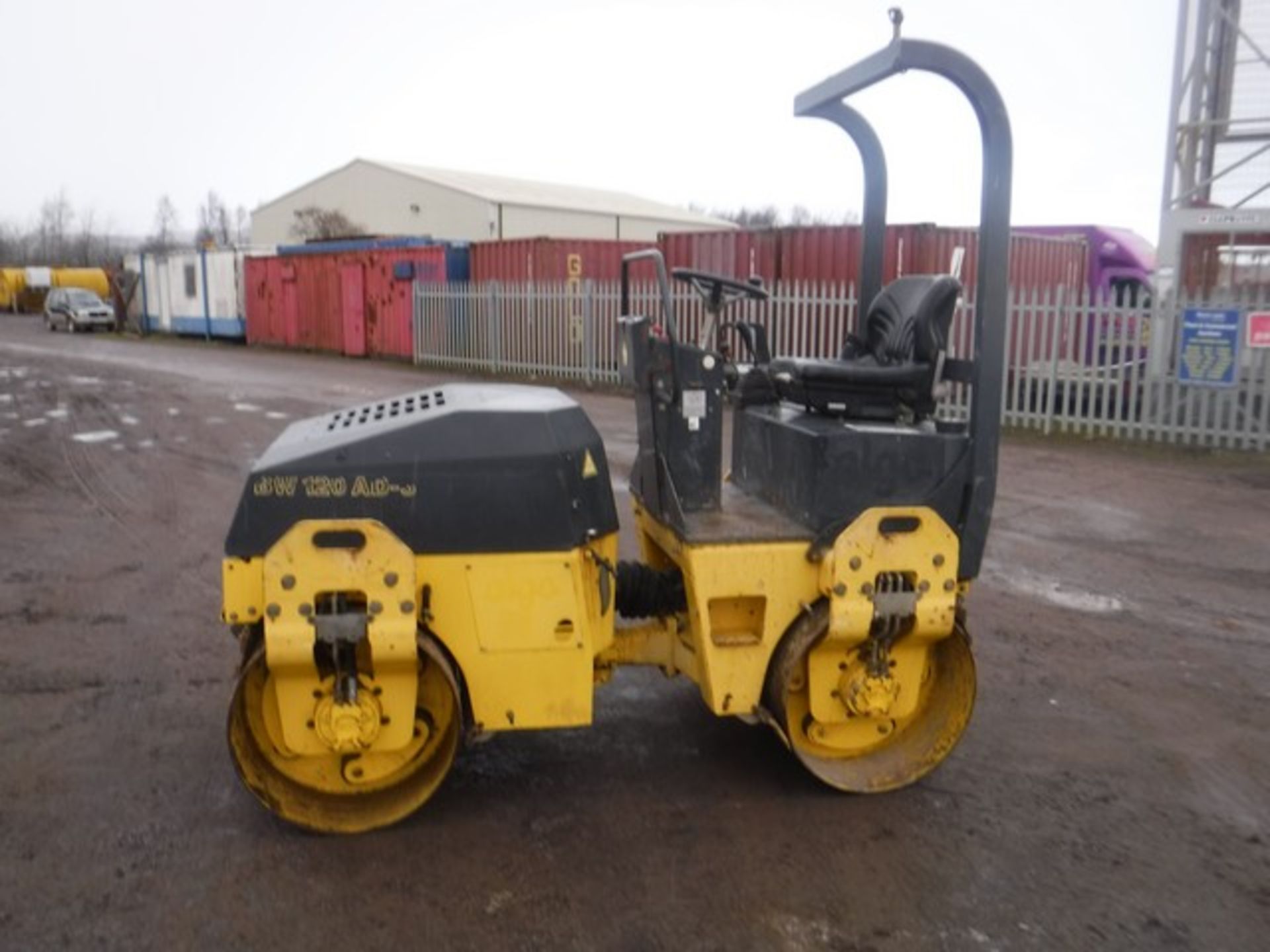 BOMAG vibrating roller BW120 AD-3 S/N 101170510657 - Image 7 of 7