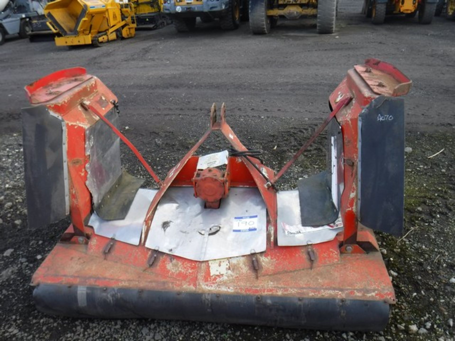 2004 TRIMAX STEALTH flail mower S/N STK05734001N