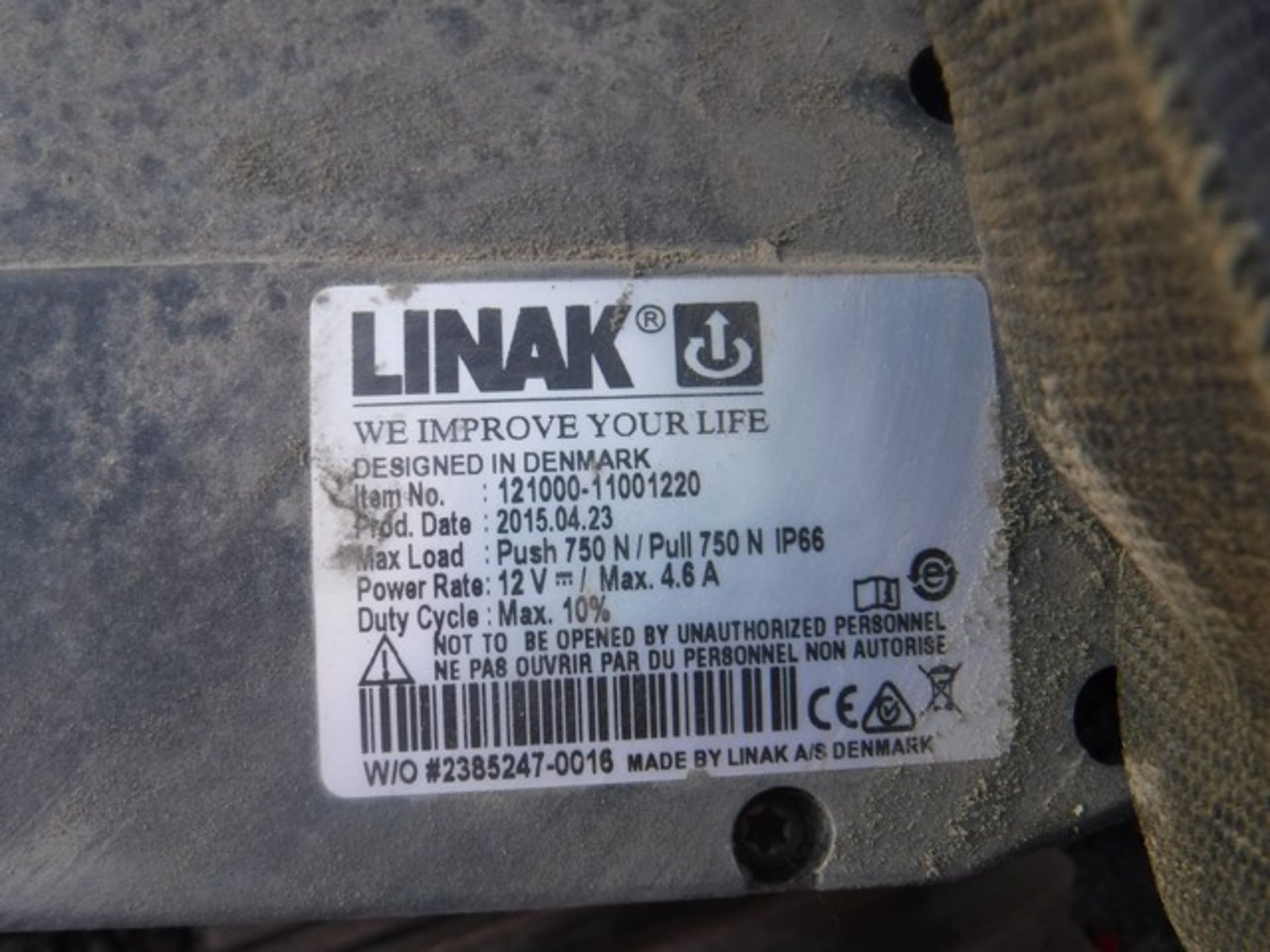 2015 LINAK sweeper attachment for Ferrari mower - Image 3 of 3