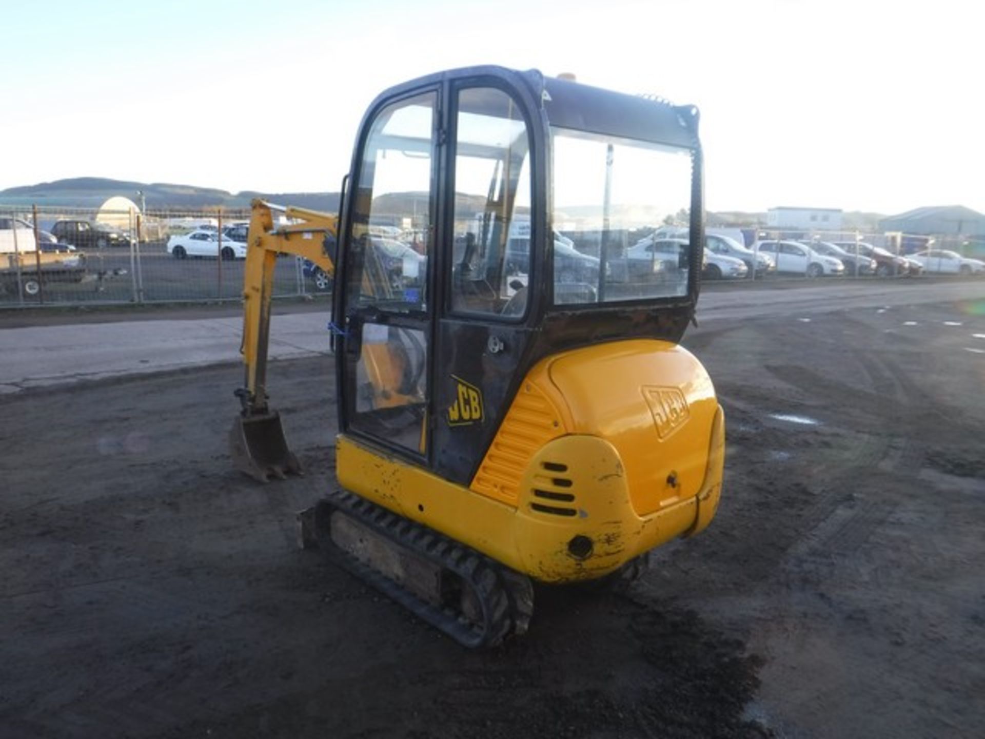 1999 JCB mini excavator c/w one bucket. S/N 731468 - Bild 3 aus 10