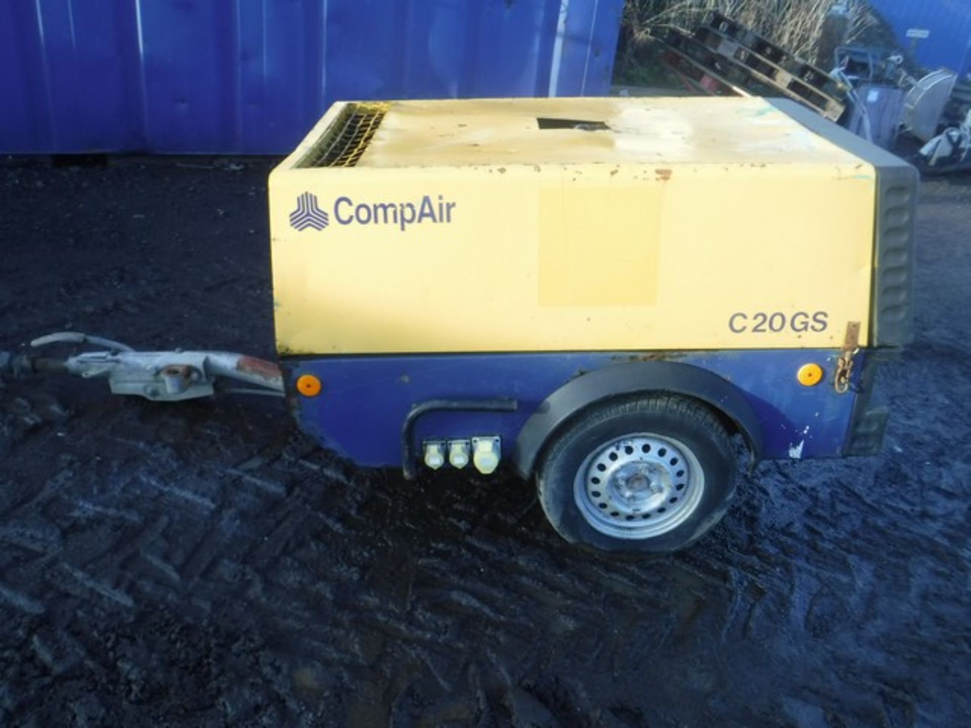 2007 COMPAIR C20GS fast tow compressor Asset - MLP3059 - Image 3 of 6