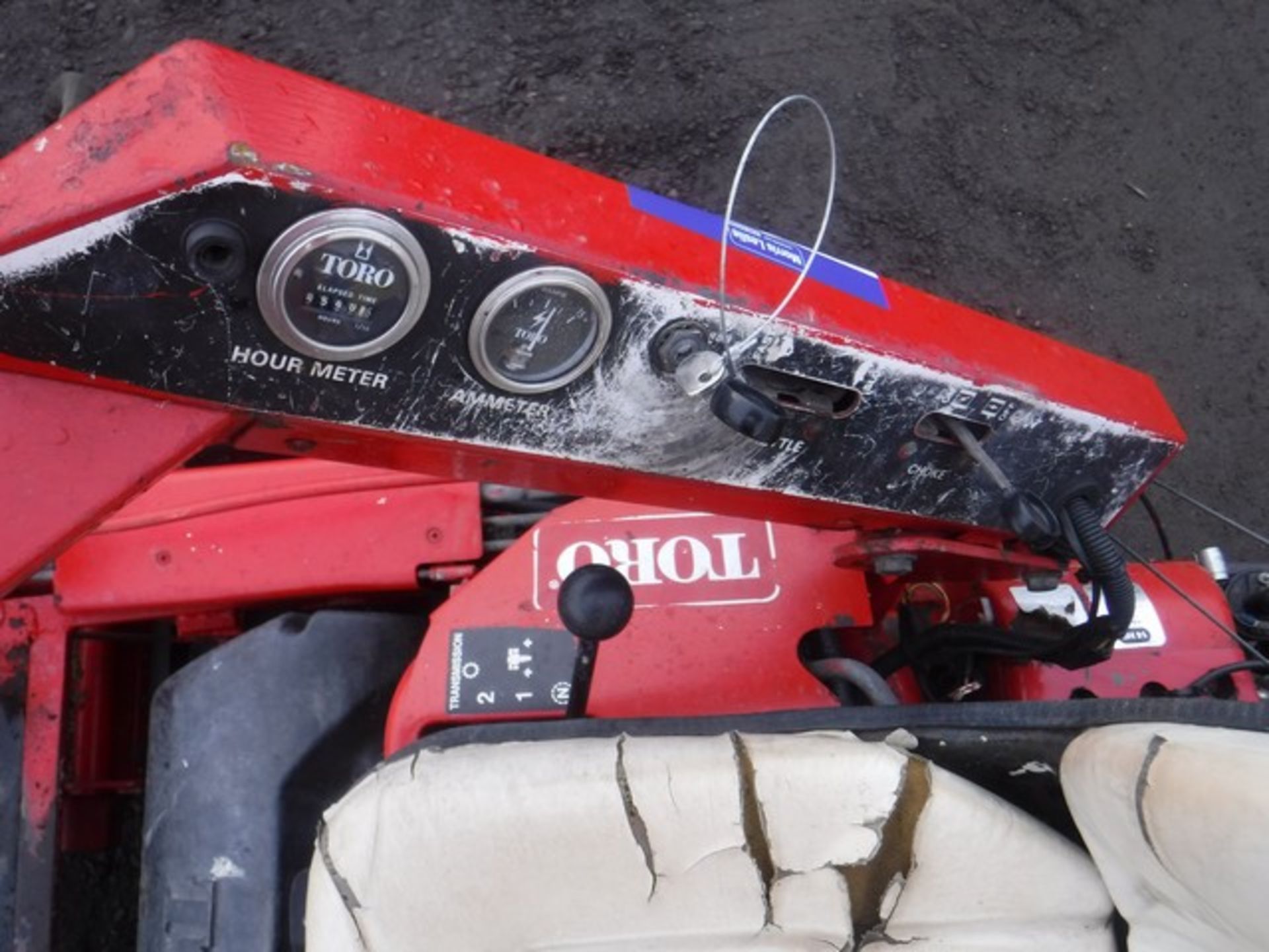 TORO triple petrol mower 4540hrs. Asset No 24FN - Image 4 of 7