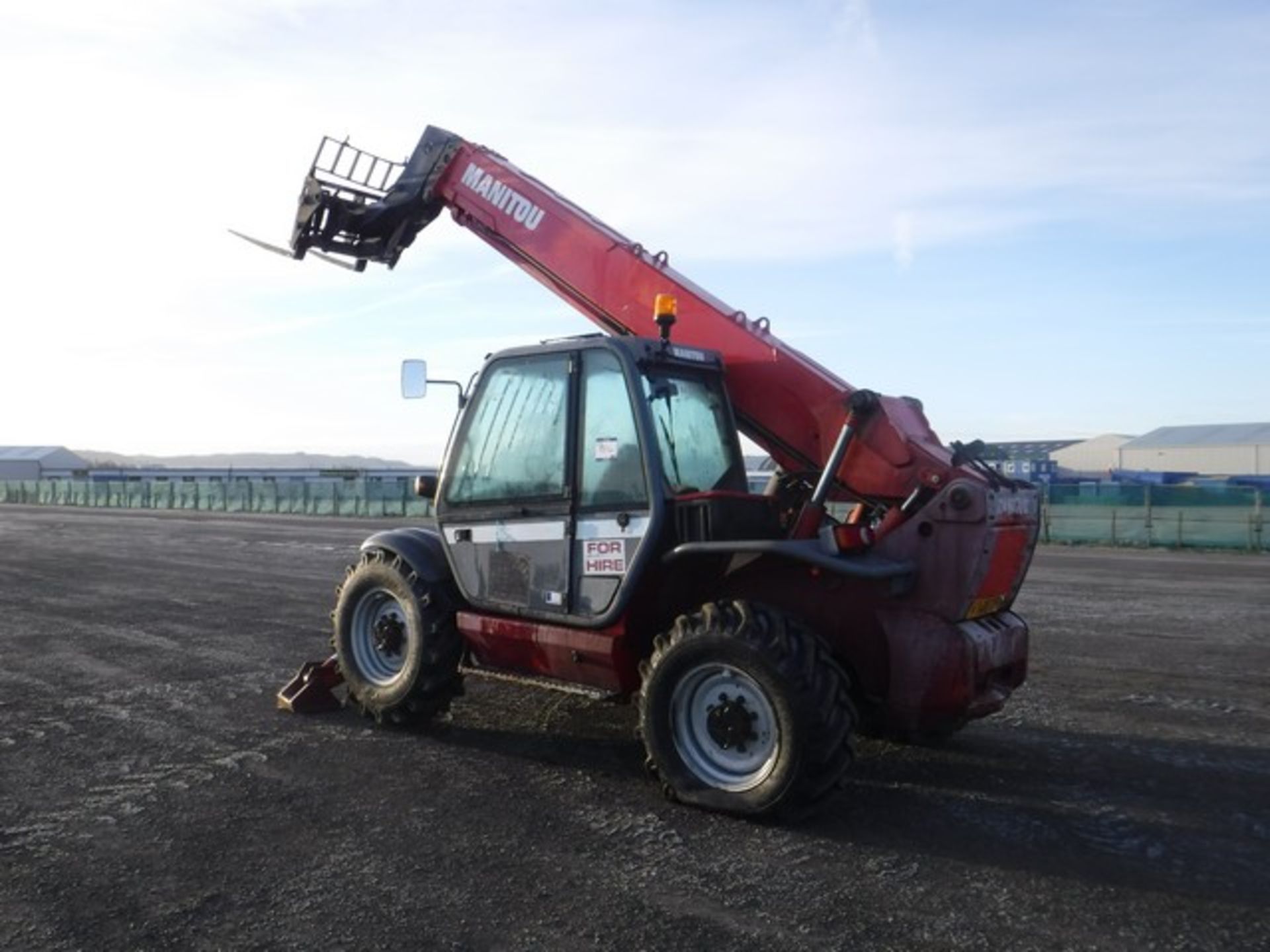 2006 MANITOU MT1534 telehandler c/w pallet forks. CE marked. Lift capacity 3500kg. Max reach 14mReg - Image 5 of 9