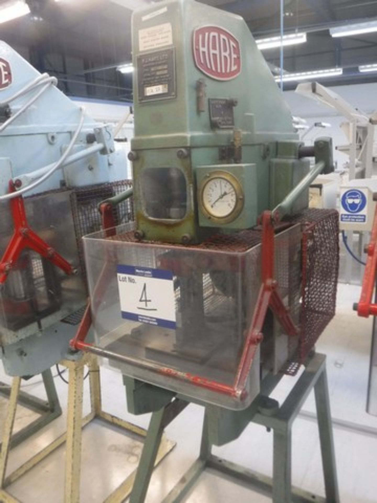 HARE 5BS hydraulic press SN - 7720359 - Image 2 of 3