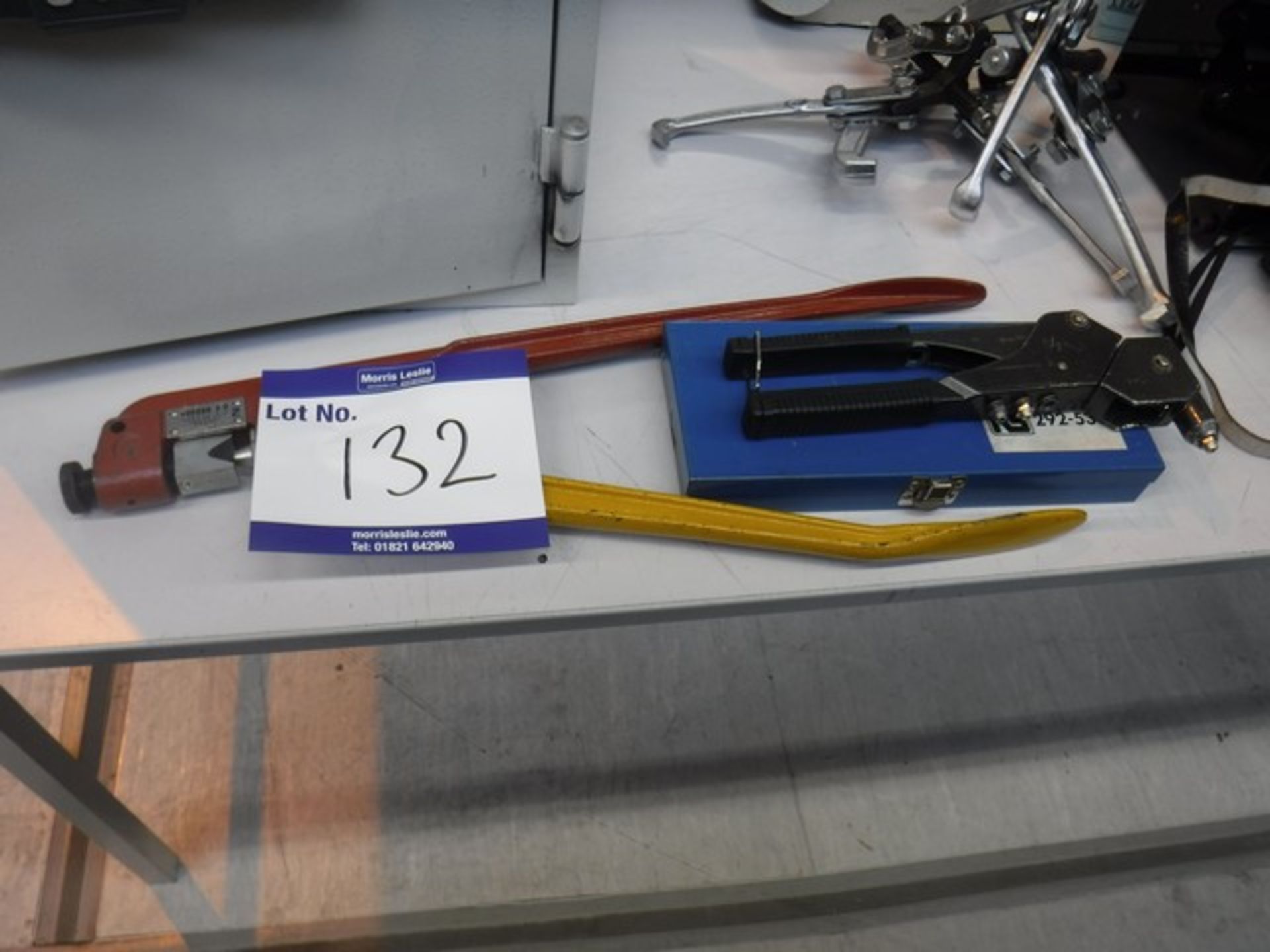 Pot rivet guns x2 and jointing tool - Image 2 of 2