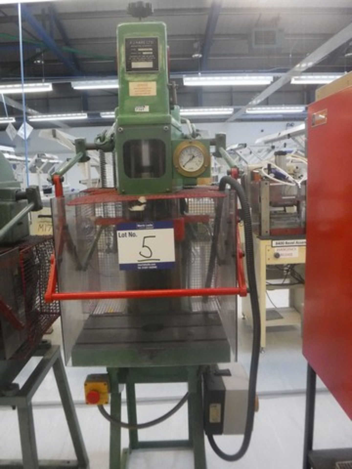 HARE 5BS hydraulic press SN - 7148