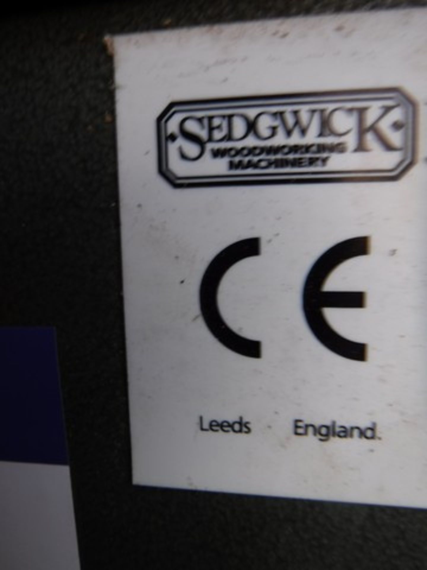 SEDGEWICK SERIES 2000 woodworking mortice machine - Image 3 of 3