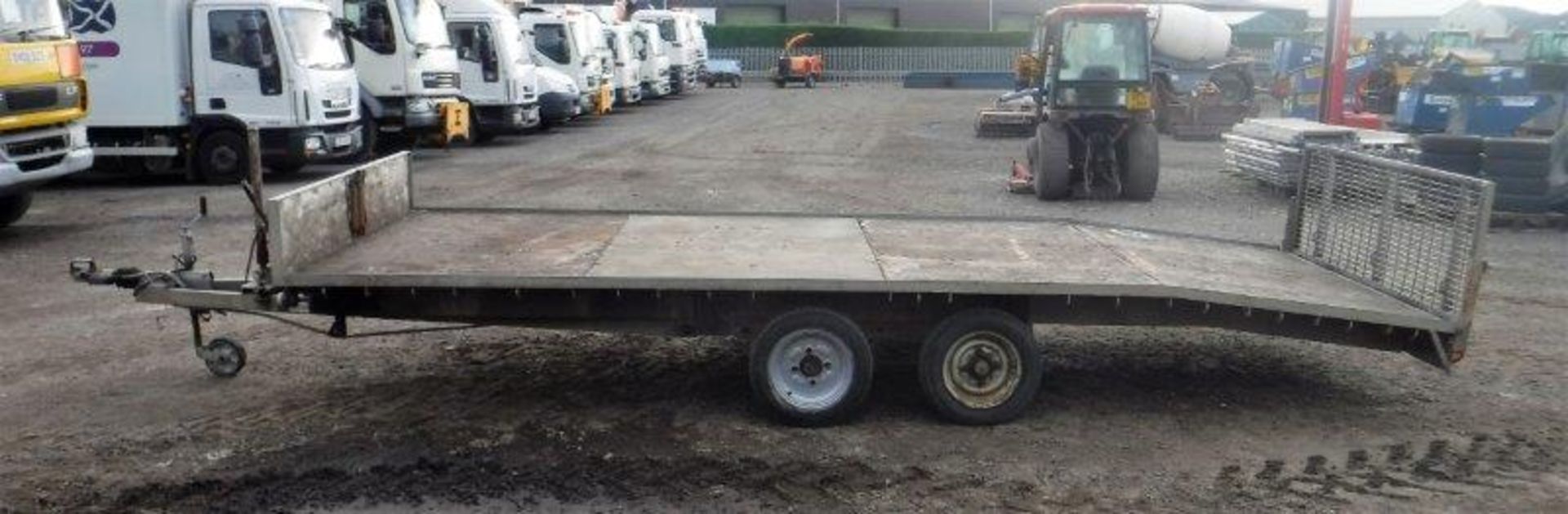 2001 BATSON TRANSPORT twin axle tipping trailer 2600kg. S/N SBN265BAB15G27251 - Bild 6 aus 7