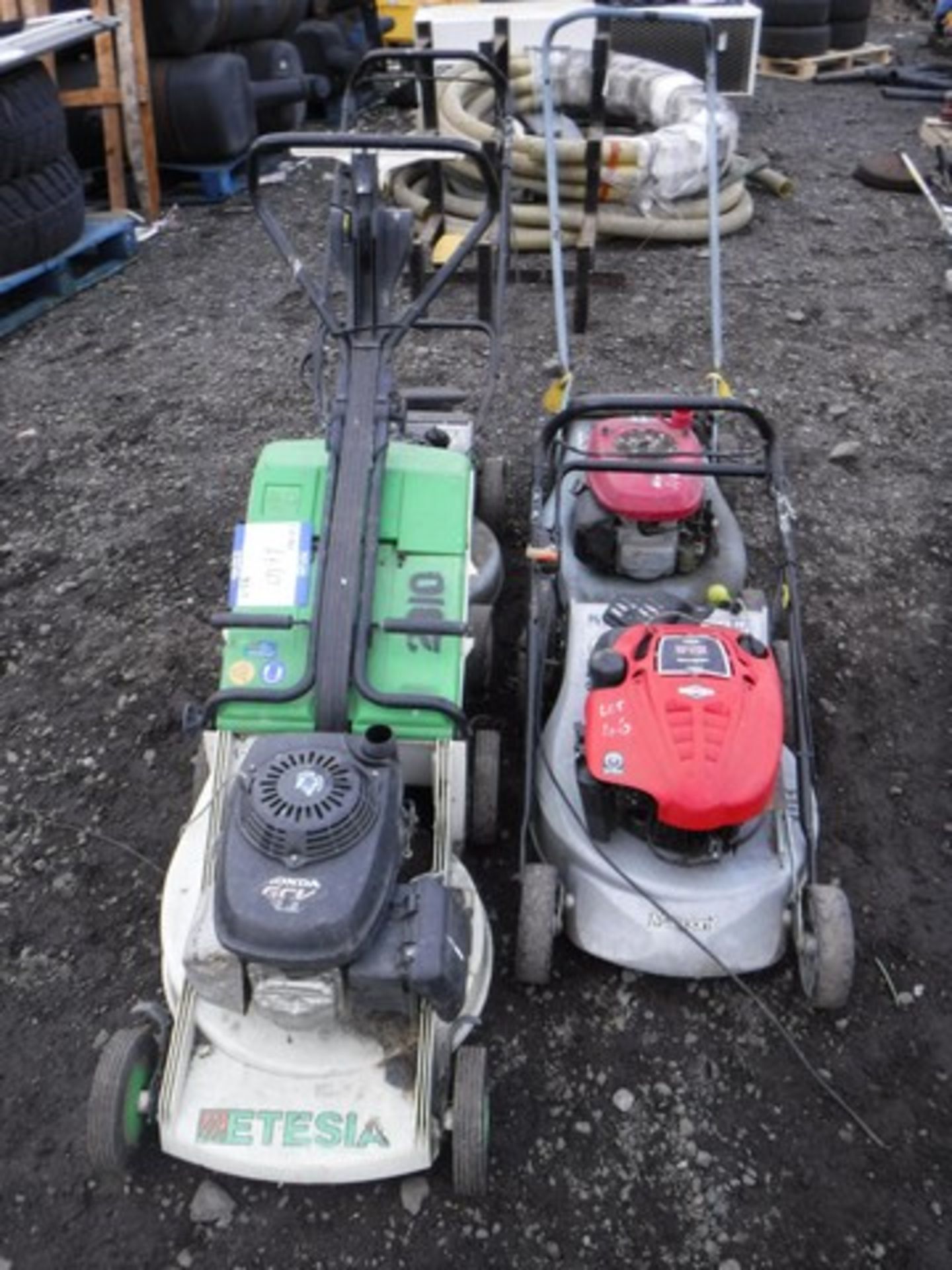 3 MASPORT mowers and 1 ETESIA for spares and repairs