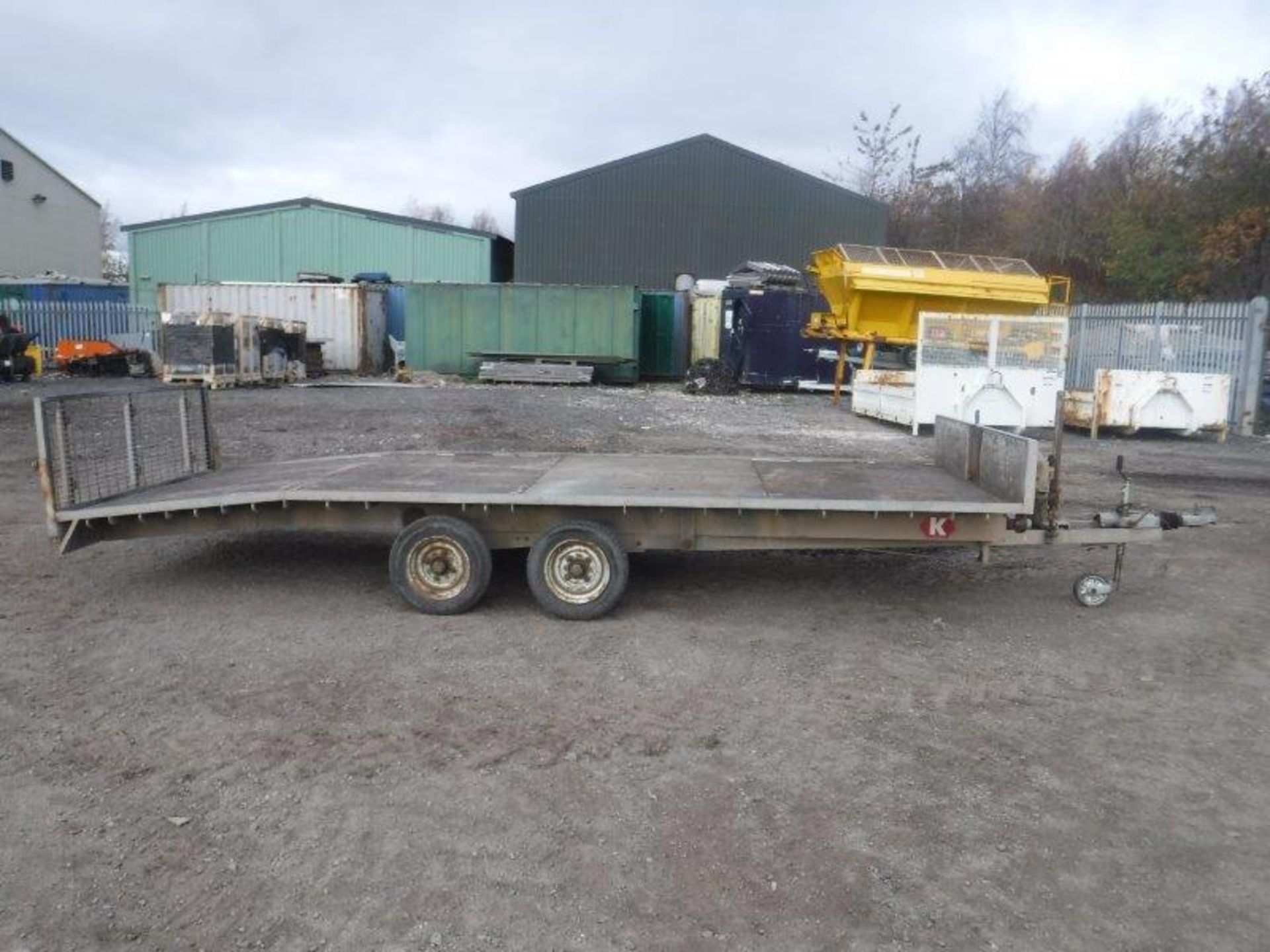 2001 BATSON TRANSPORT twin axle tipping trailer 2600kg. S/N SBN265BAB15G27251