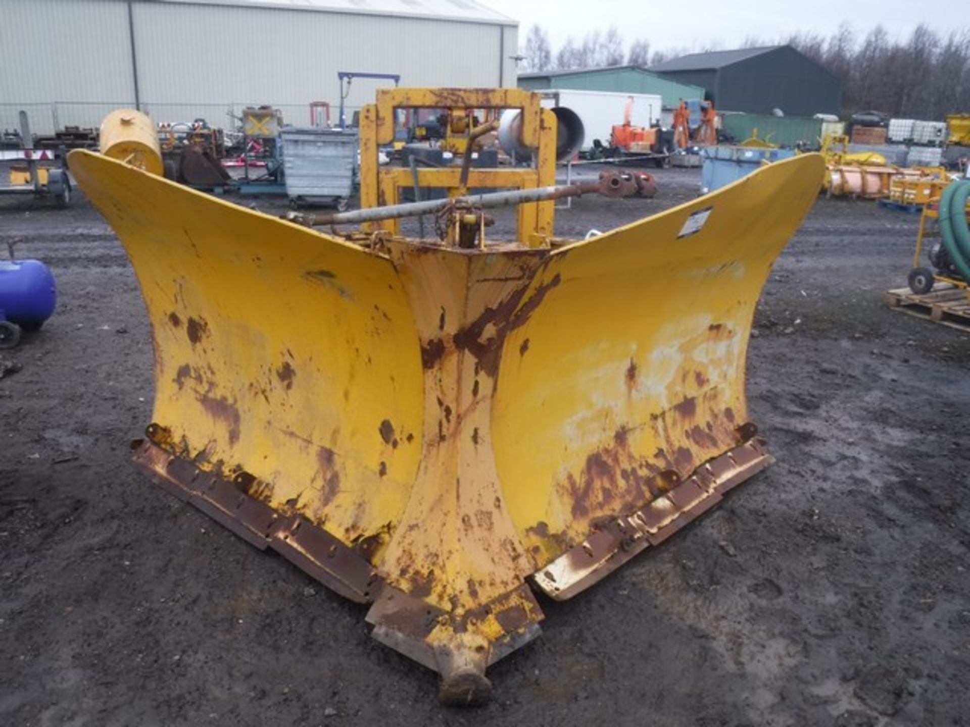 Cuthbertson steel V plough SN 6102