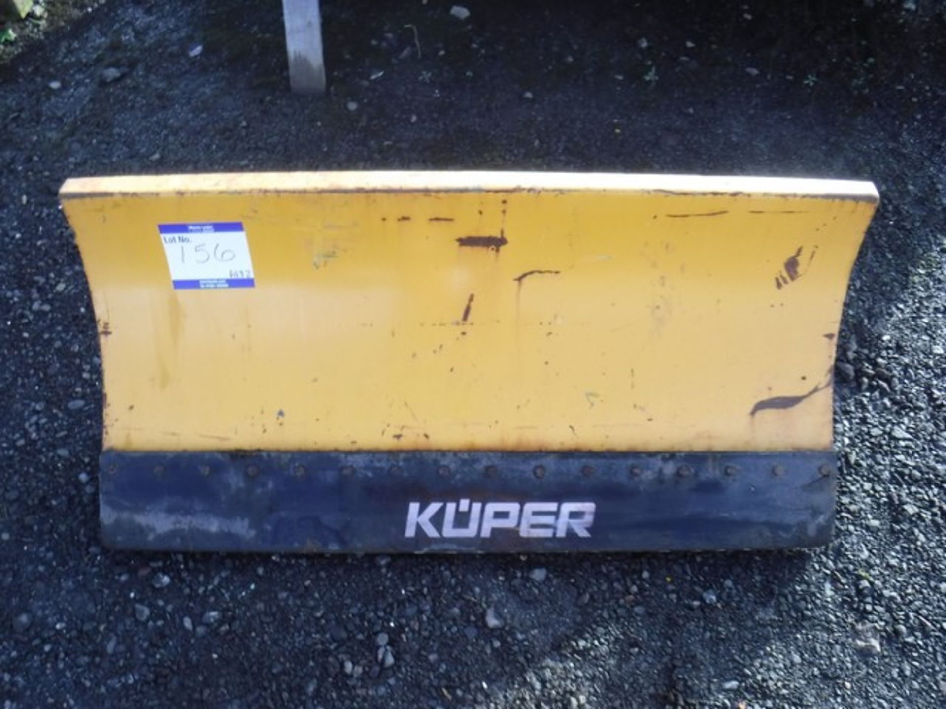 KUPER snow blade for mini tractor or forklift