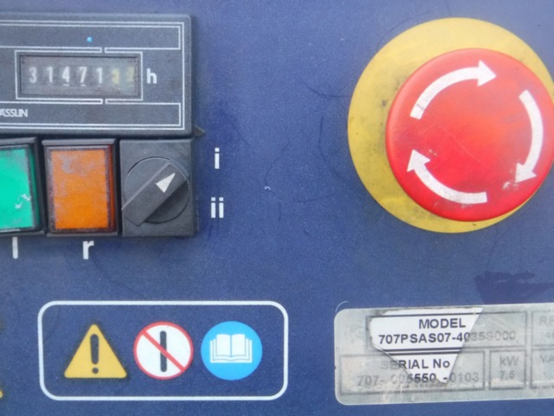 COMPAIR V07 COMPRESSOR ELECTRIC- 3PHASE - Image 3 of 3