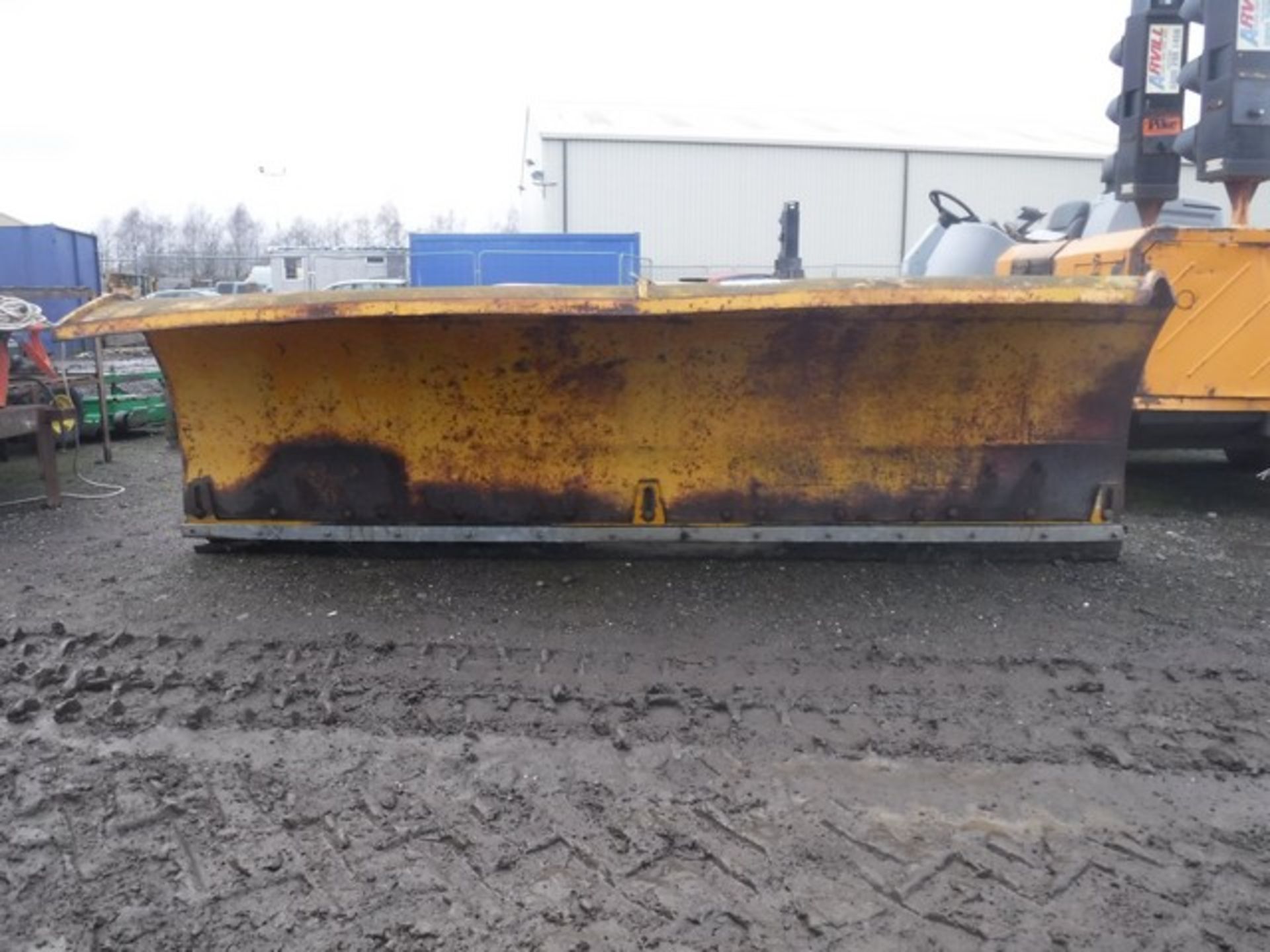 3m steel blade snowplough SN 5222