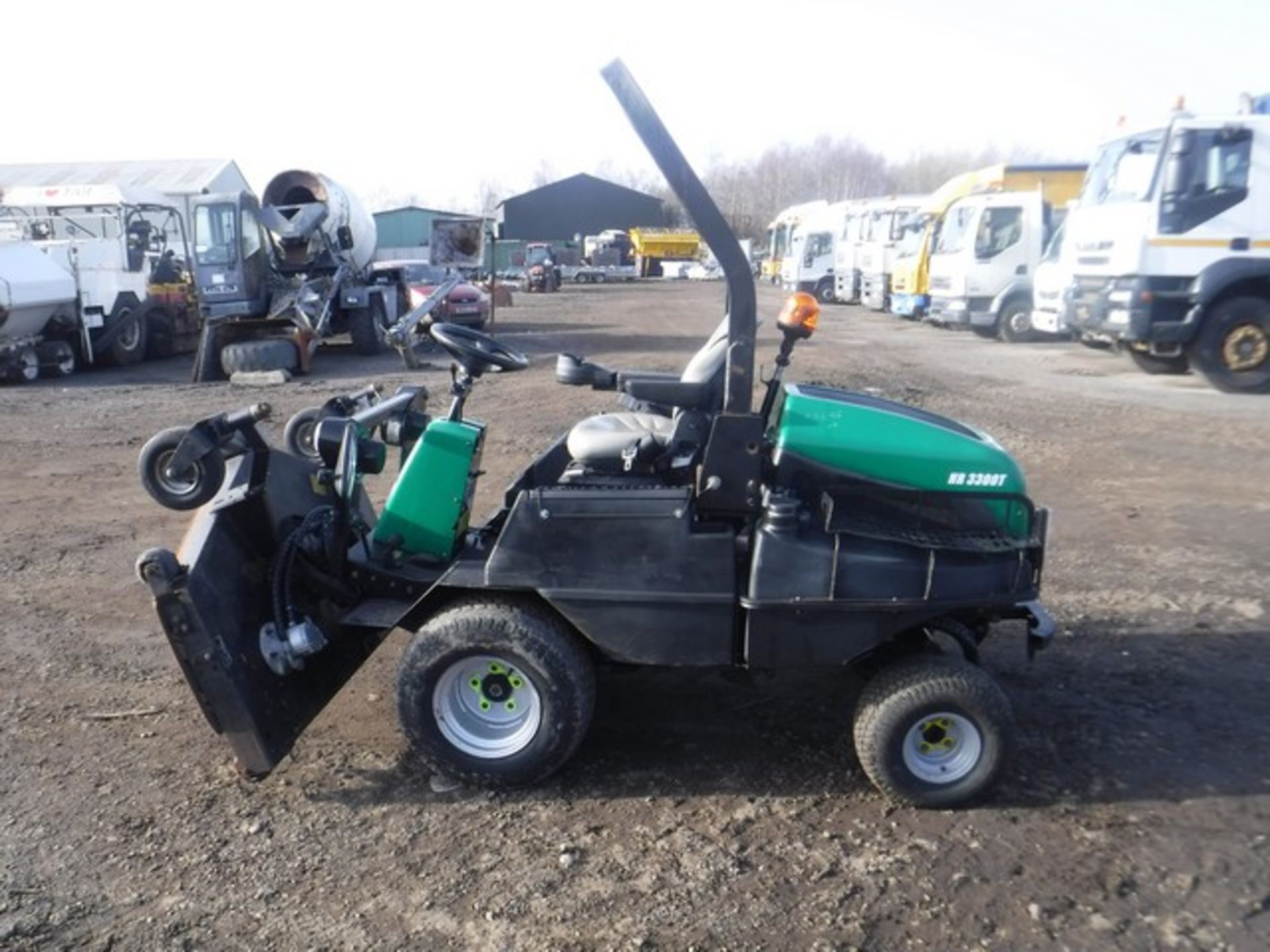 2010 RANSOMES HR 3300T diesel rotary ride-on mower. REG NO SF10 ABZ. FL NO CP3685.1889 hrs