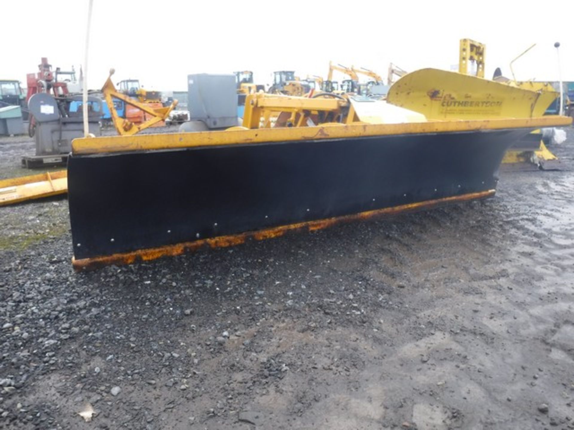 Econ 3 metre poly blade snowplough SN 37284 - Image 2 of 3